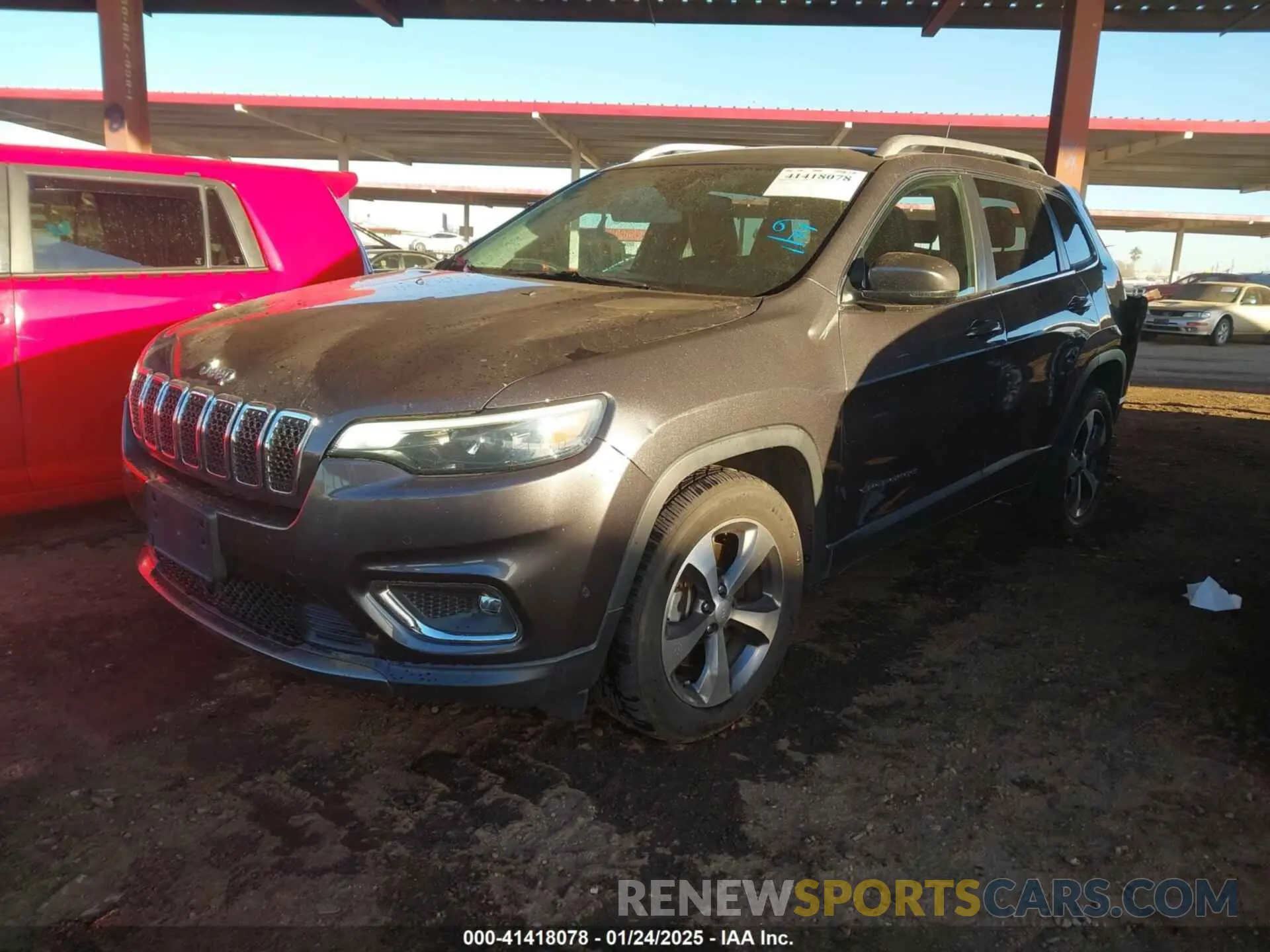 2 fotografías del automóvil dañado 1C4PJLDX7MD187126 JEEP CHEROKEE 2021