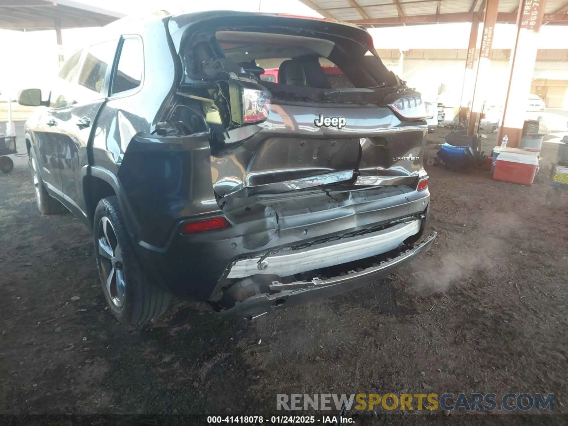 3 fotografías del automóvil dañado 1C4PJLDX7MD187126 JEEP CHEROKEE 2021