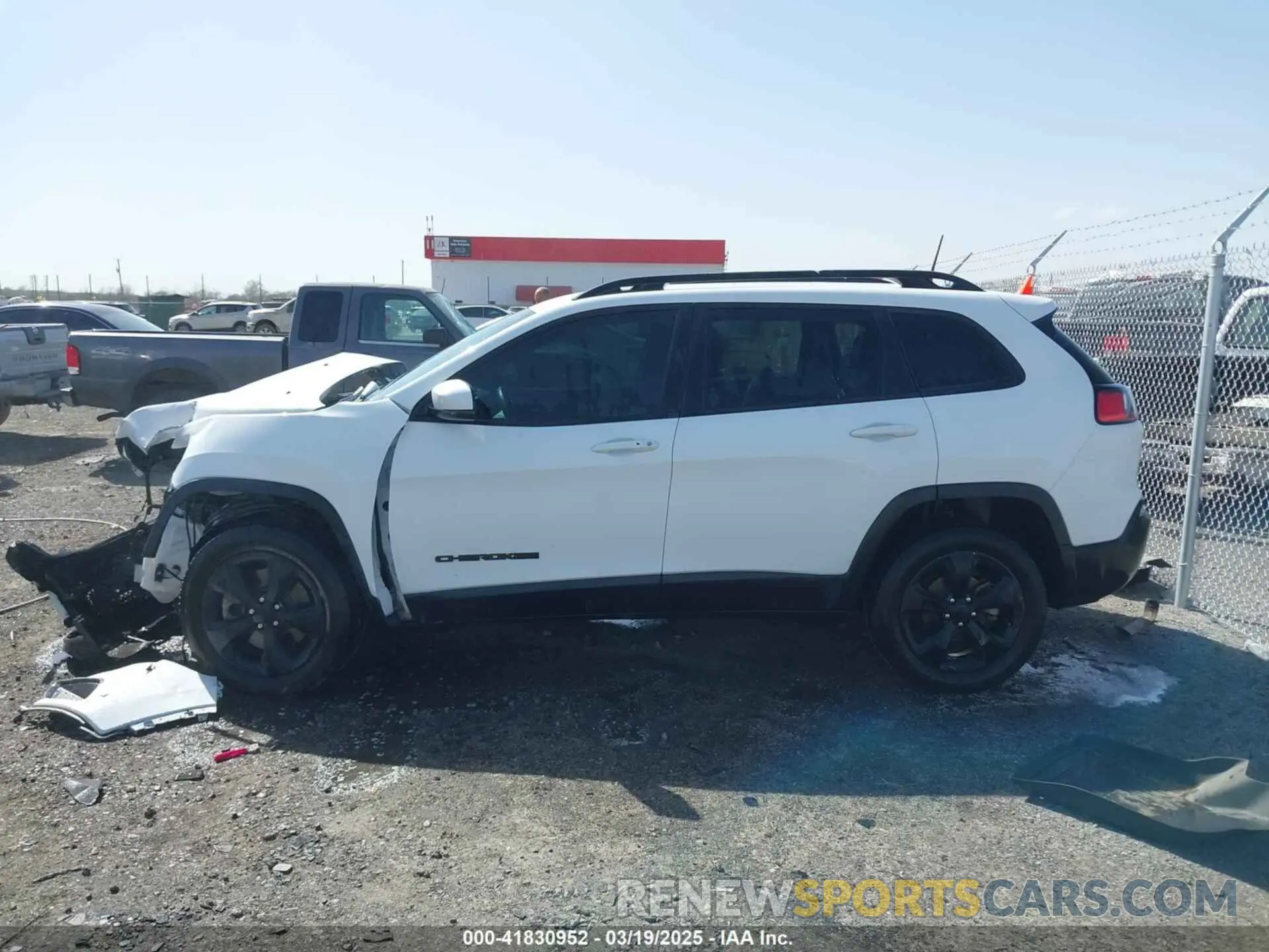 14 fotografías del automóvil dañado 1C4PJLLB1MD180422 JEEP CHEROKEE 2021