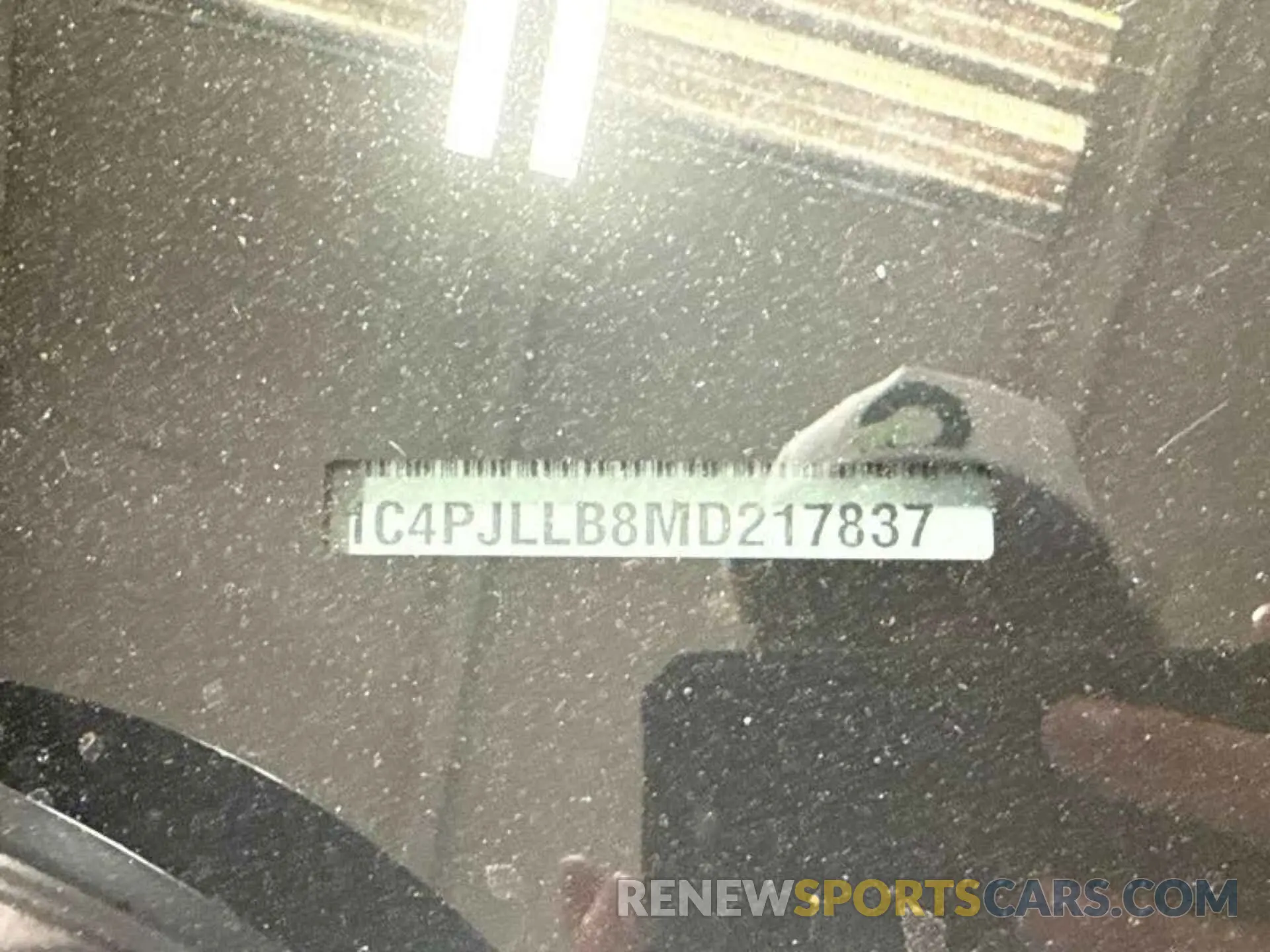5 fotografías del automóvil dañado 1C4PJLLB8MD217837 JEEP CHEROKEE 2021