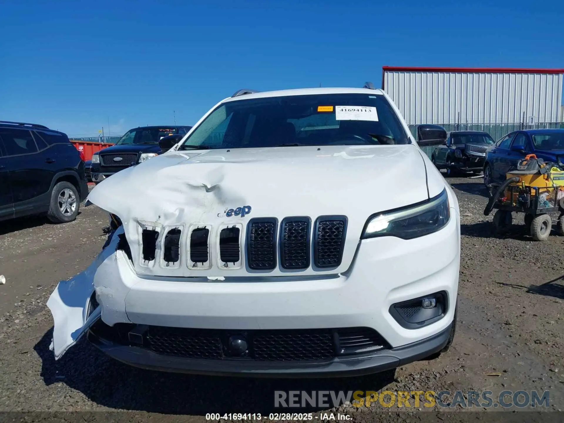 12 fotografías del automóvil dañado 1C4PJLLBXMD164087 JEEP CHEROKEE 2021