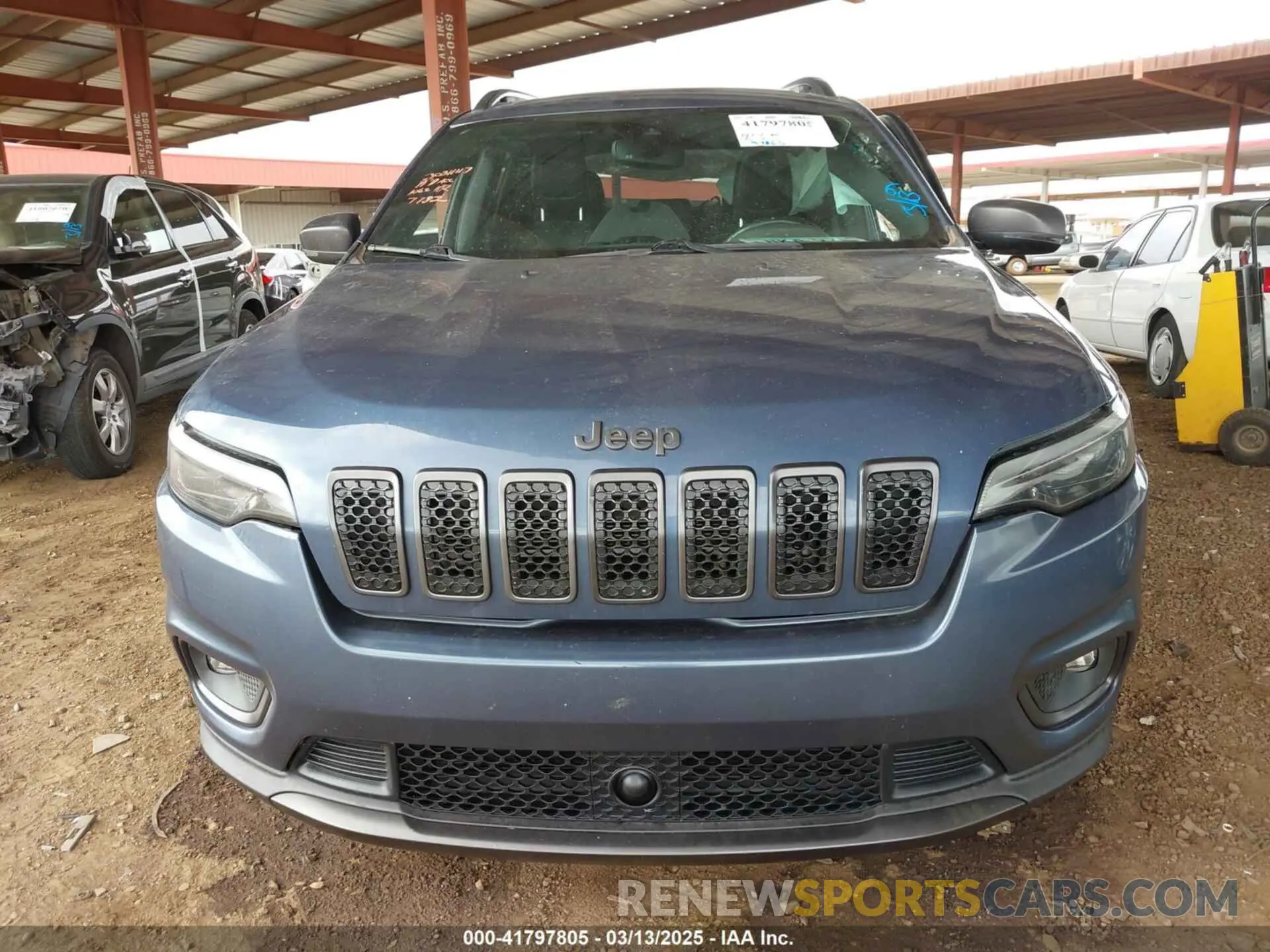 12 fotografías del automóvil dañado 1C4PJLMX0MD207782 JEEP CHEROKEE 2021