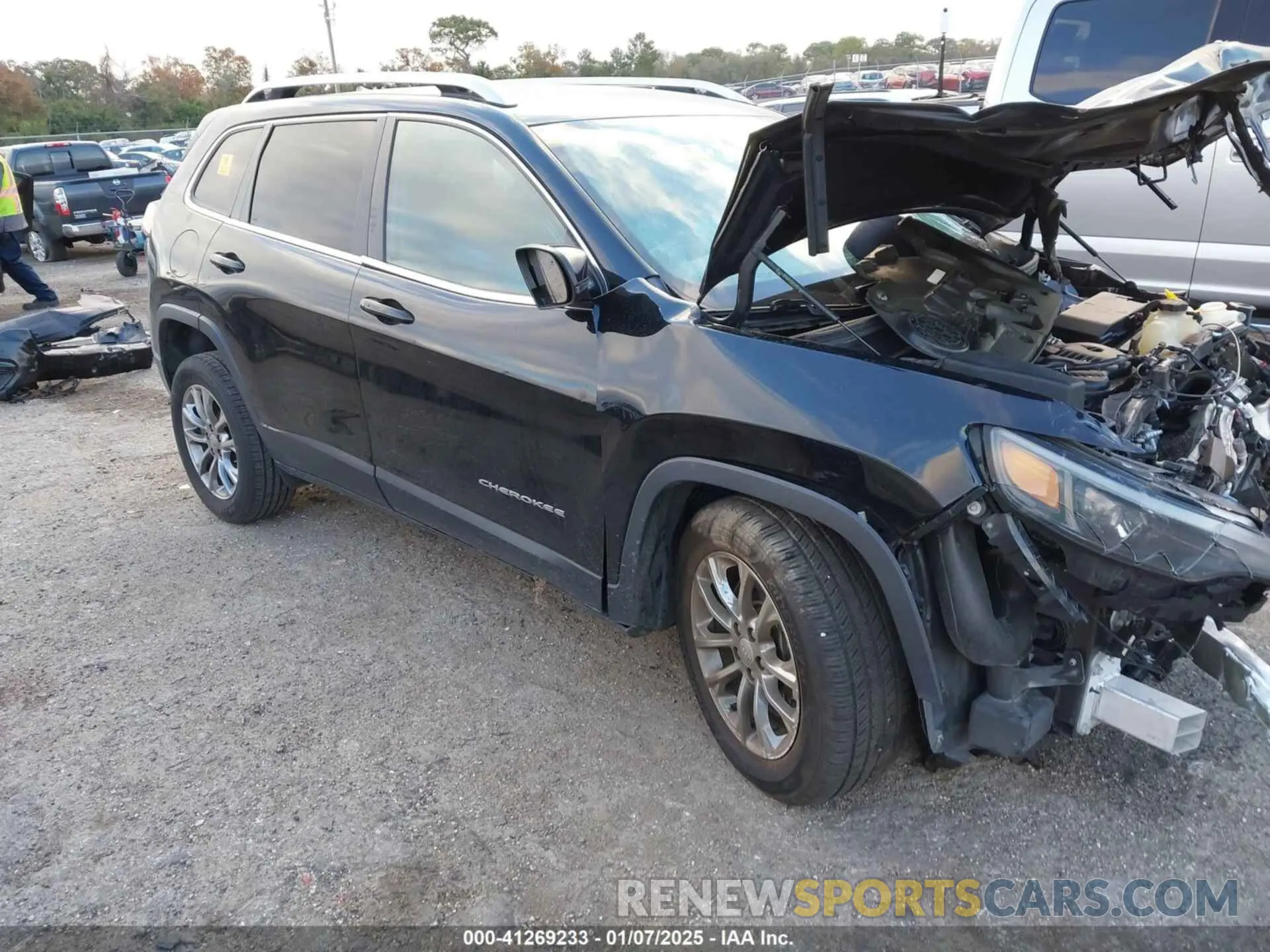 1 fotografías del automóvil dañado 1C4PJLMX4MD140927 JEEP CHEROKEE 2021