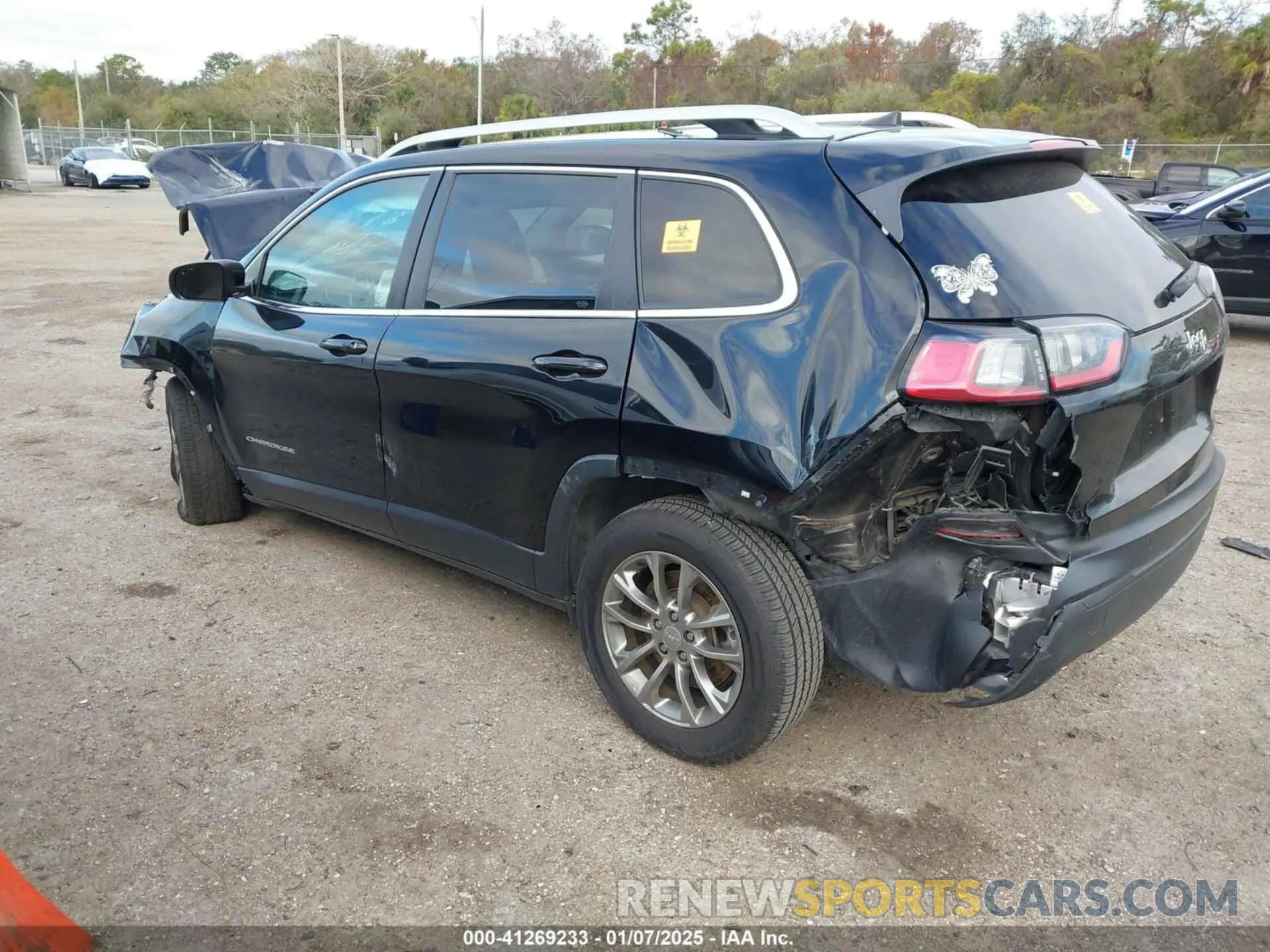 3 fotografías del automóvil dañado 1C4PJLMX4MD140927 JEEP CHEROKEE 2021