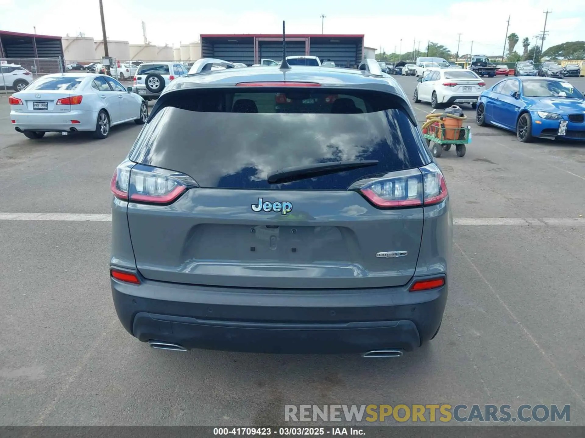 15 fotografías del automóvil dañado 1C4PJLMX4MD158909 JEEP CHEROKEE 2021
