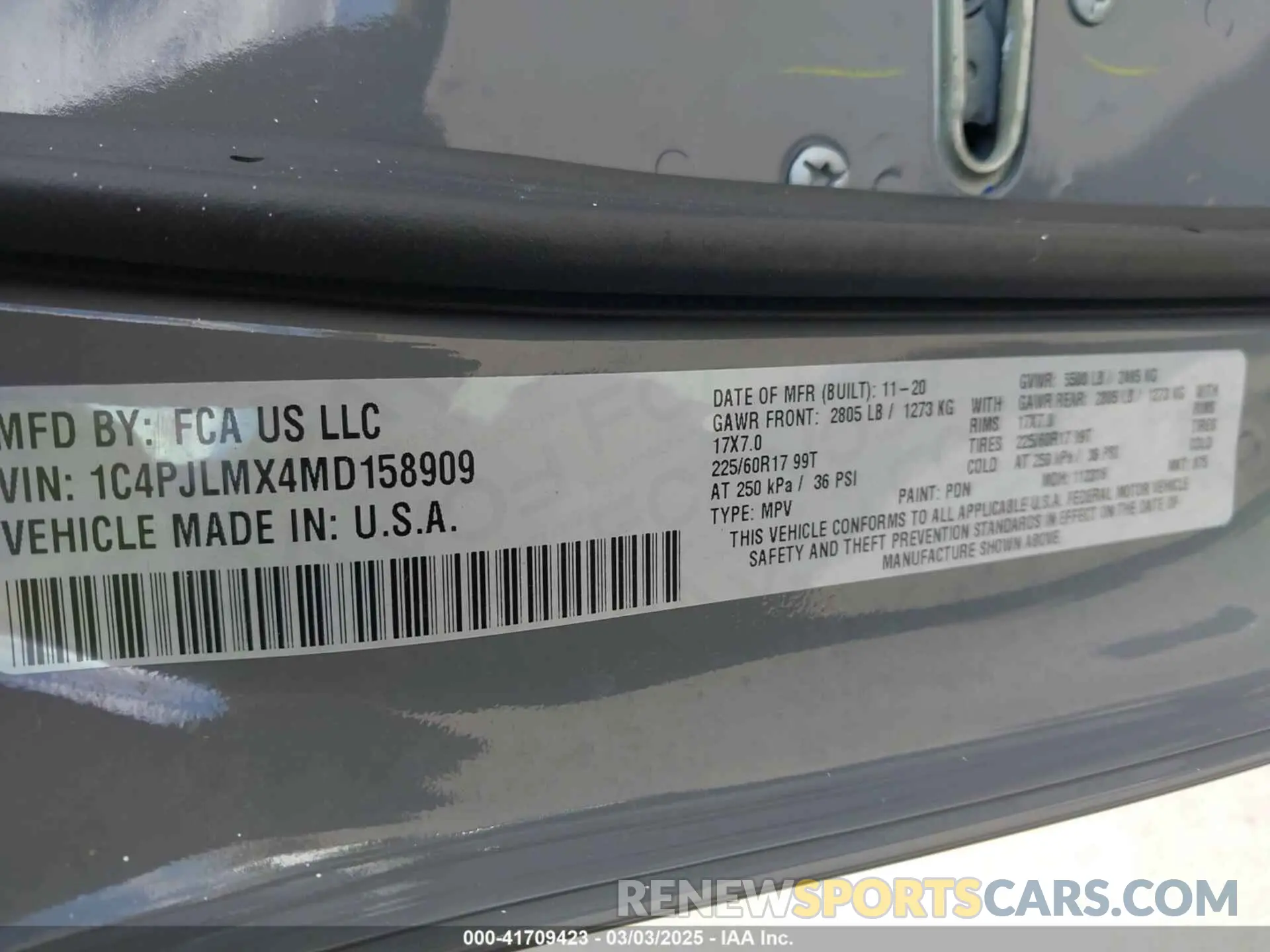 9 fotografías del automóvil dañado 1C4PJLMX4MD158909 JEEP CHEROKEE 2021