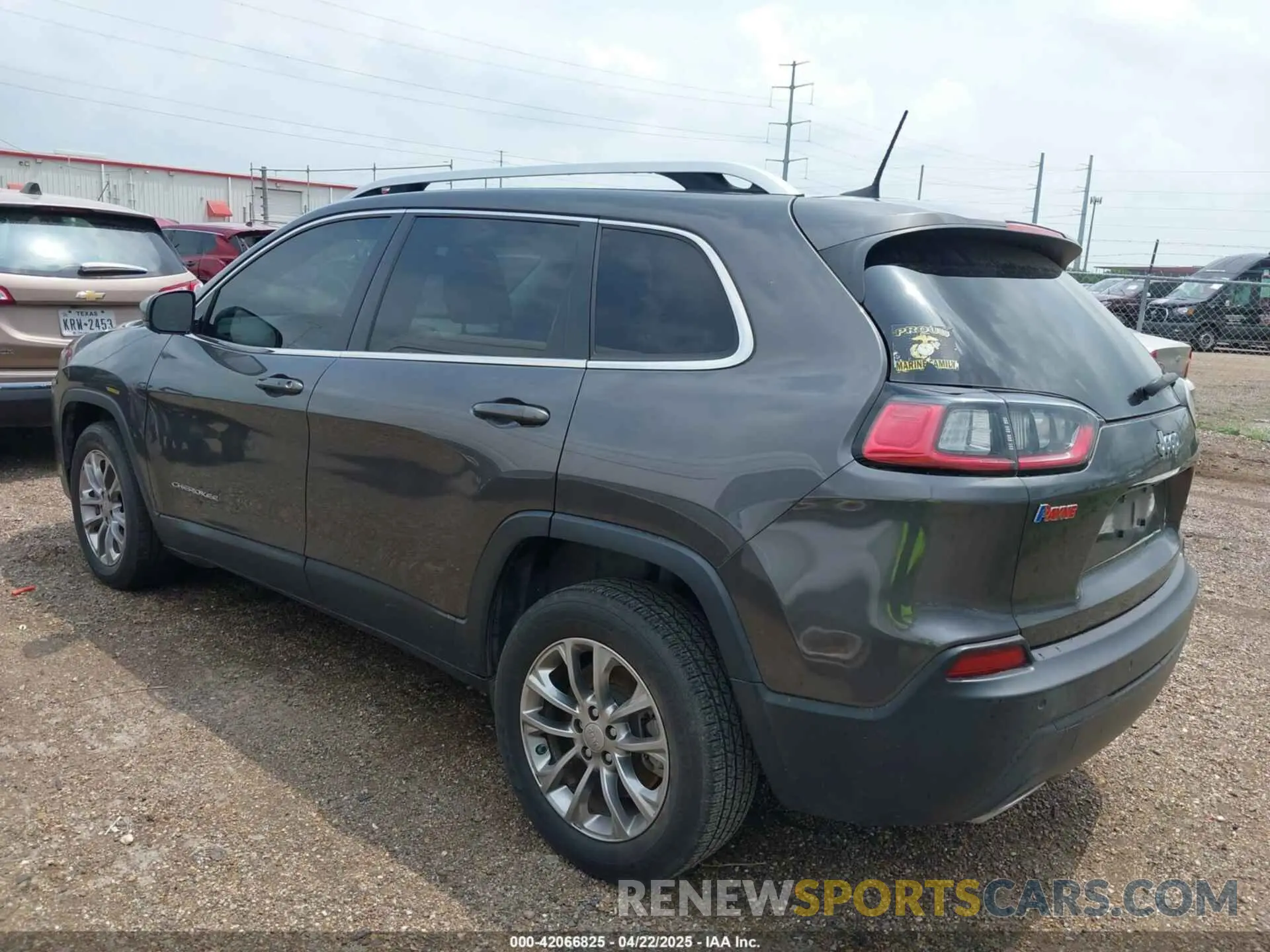 3 fotografías del automóvil dañado 1C4PJLMX7MD150593 JEEP CHEROKEE 2021
