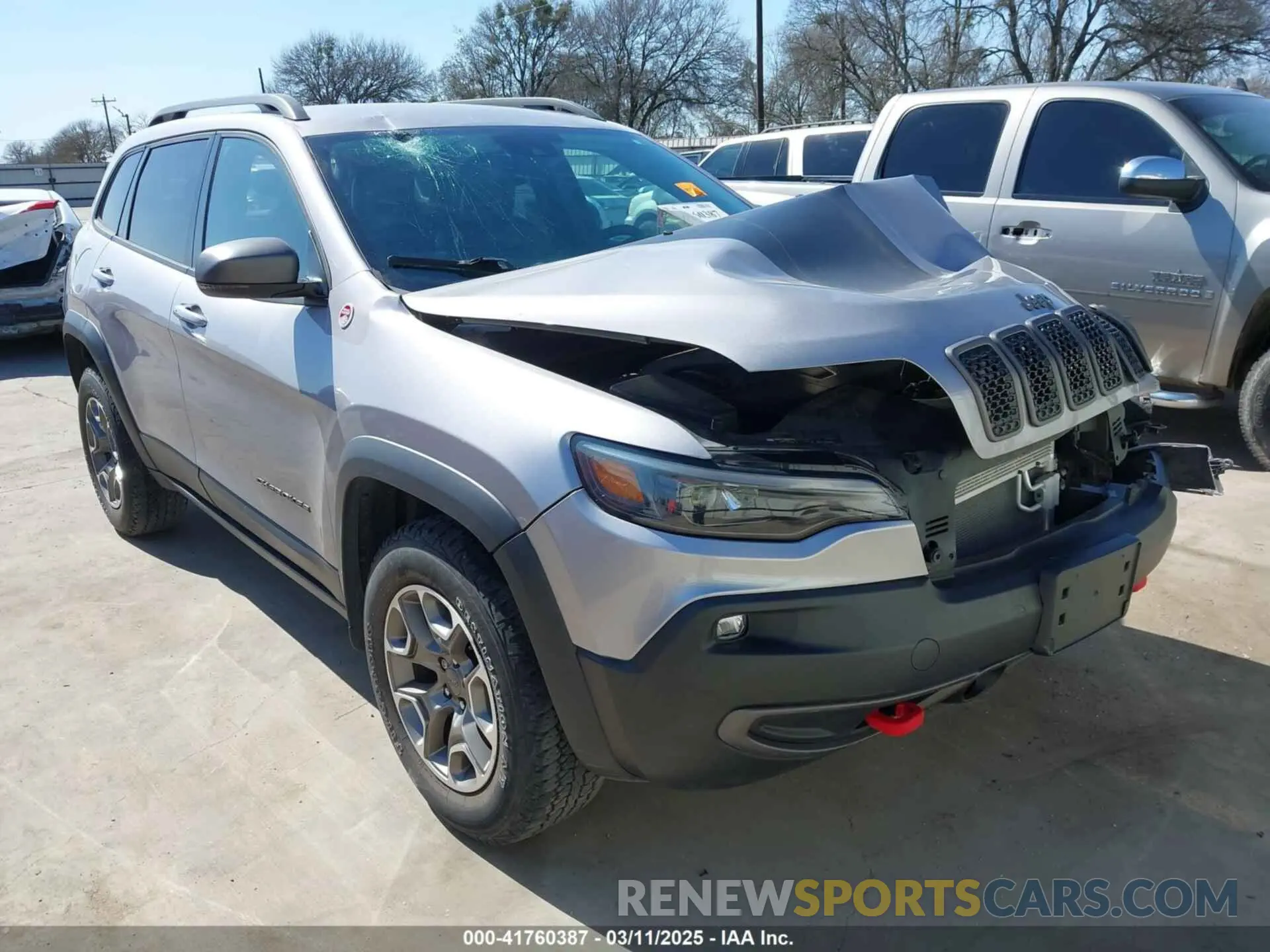 1 fotografías del automóvil dañado 1C4PJMBX0MD231122 JEEP CHEROKEE 2021