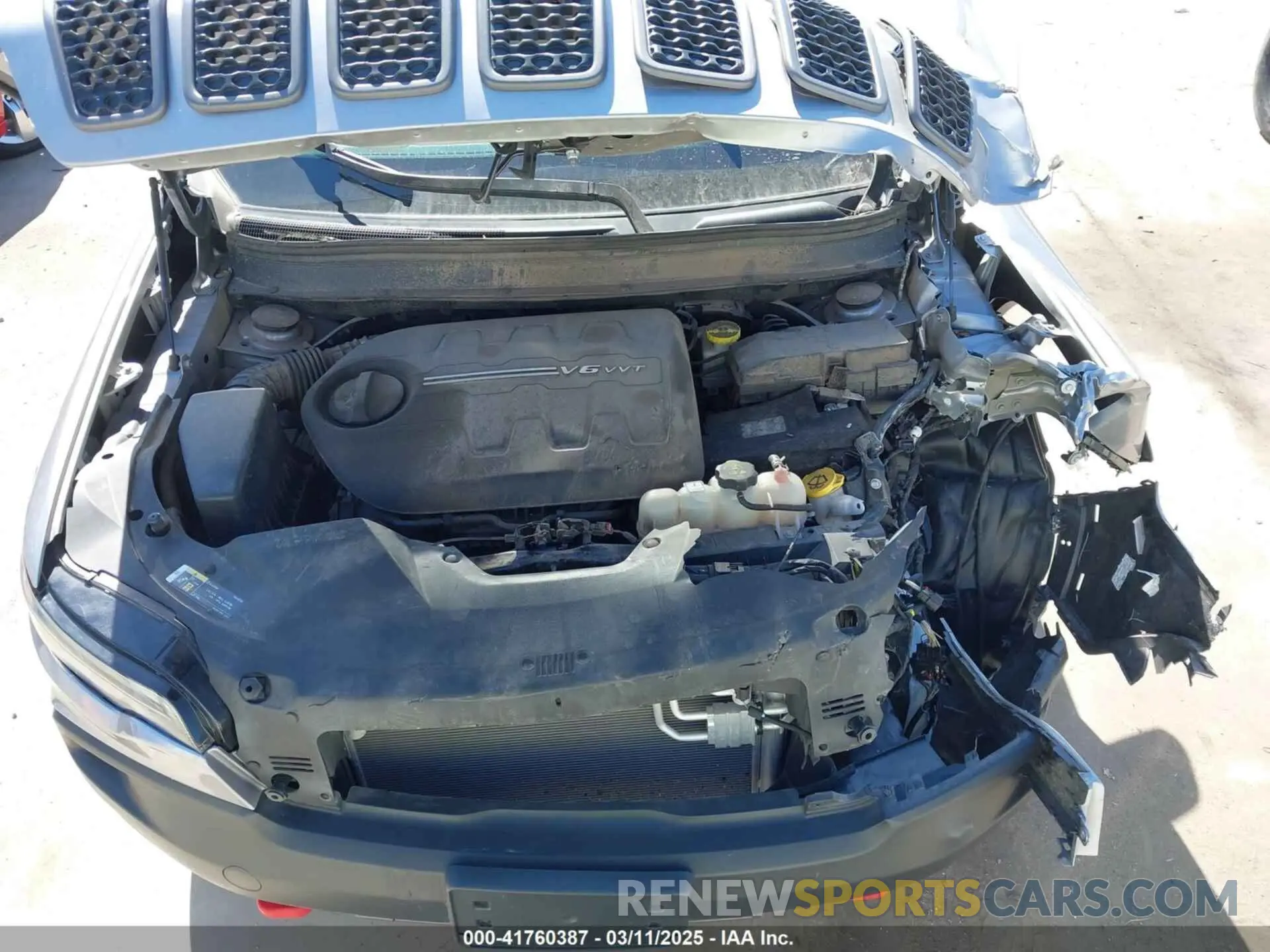 10 fotografías del automóvil dañado 1C4PJMBX0MD231122 JEEP CHEROKEE 2021