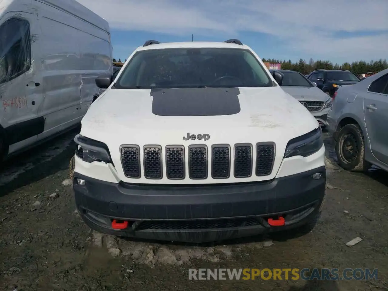 5 fotografías del automóvil dañado 1C4PJMBX4MD138927 JEEP CHEROKEE 2021
