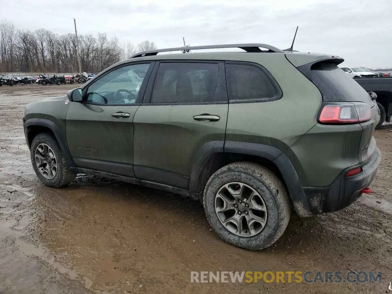 2 fotografías del automóvil dañado 1C4PJMBX4MD203131 JEEP CHEROKEE 2021