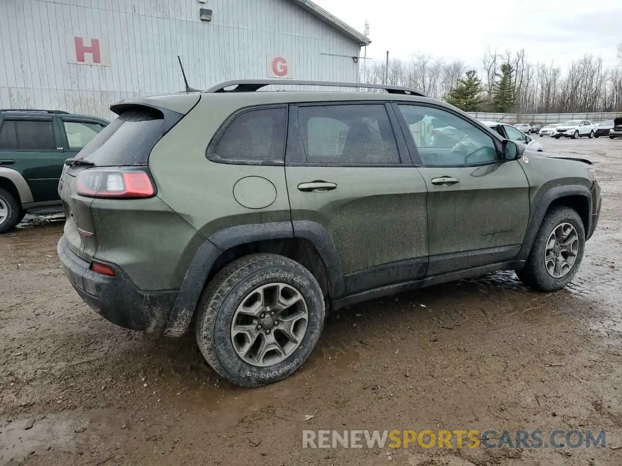 3 fotografías del automóvil dañado 1C4PJMBX4MD203131 JEEP CHEROKEE 2021