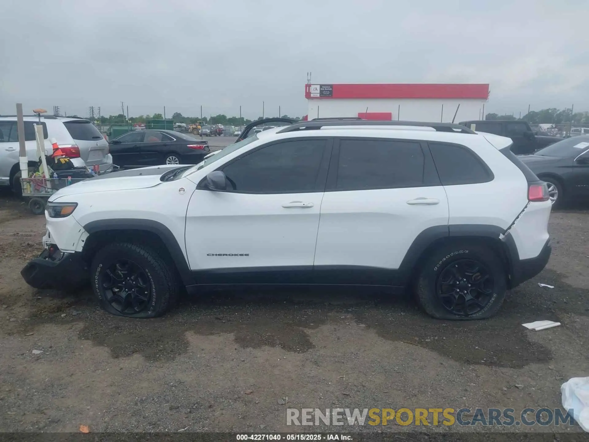 14 fotografías del automóvil dañado 1C4PJMBX4MD239112 JEEP CHEROKEE 2021