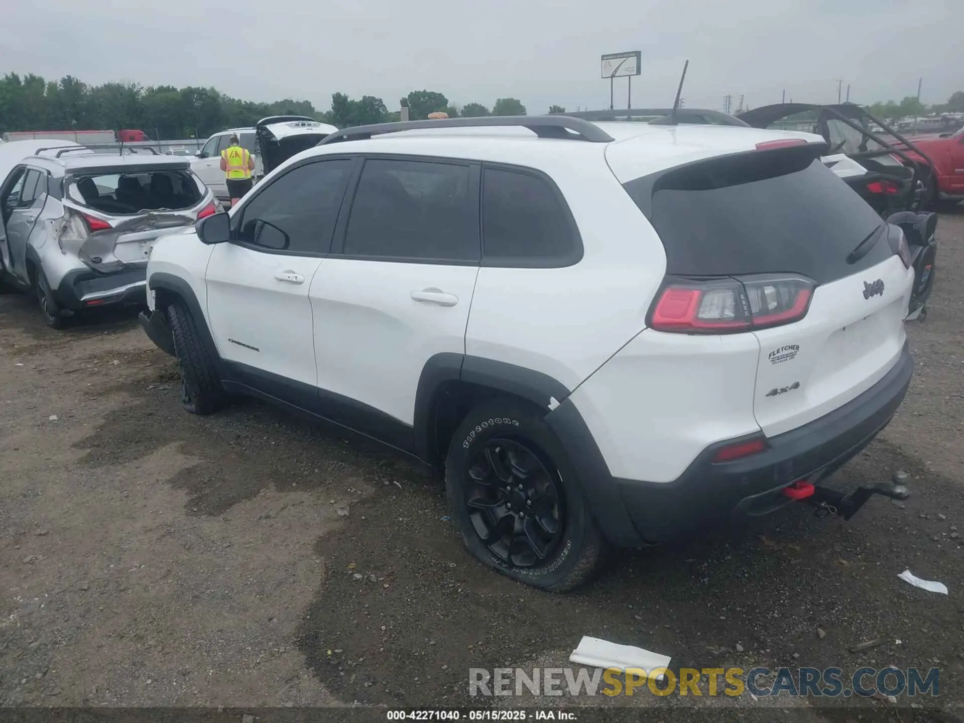 3 fotografías del automóvil dañado 1C4PJMBX4MD239112 JEEP CHEROKEE 2021