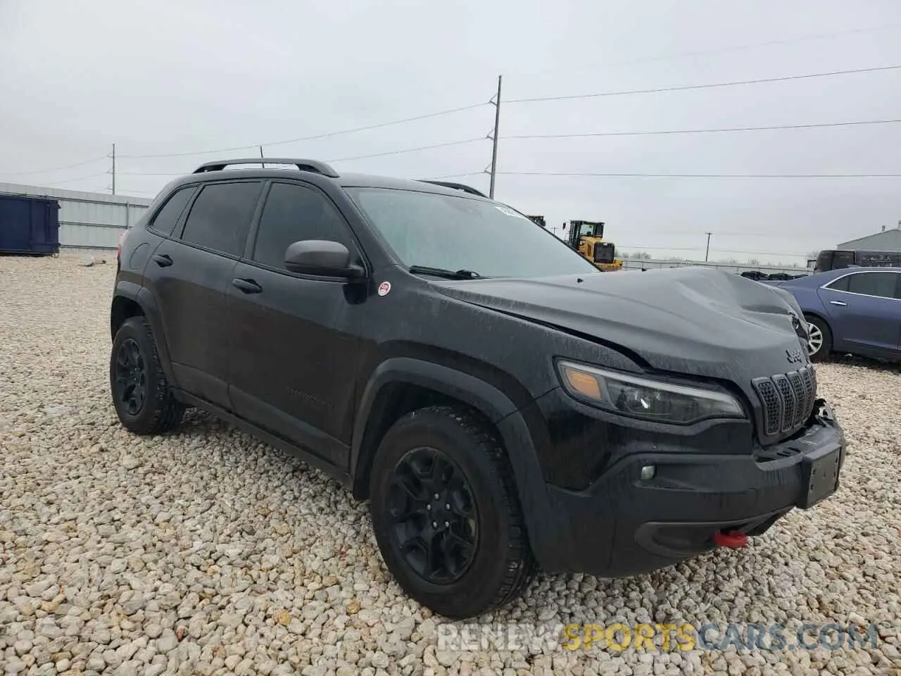 4 fotografías del automóvil dañado 1C4PJMBX5MD123854 JEEP CHEROKEE 2021