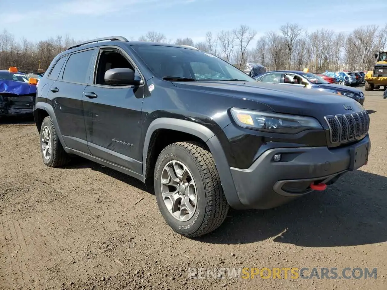 4 fotografías del automóvil dañado 1C4PJMBX6MD220061 JEEP CHEROKEE 2021