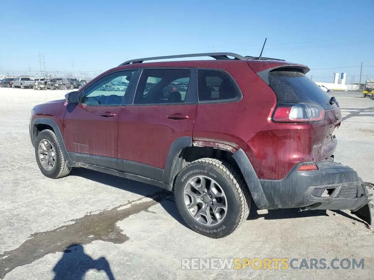 2 fotografías del automóvil dañado 1C4PJMBX7MD139411 JEEP CHEROKEE 2021