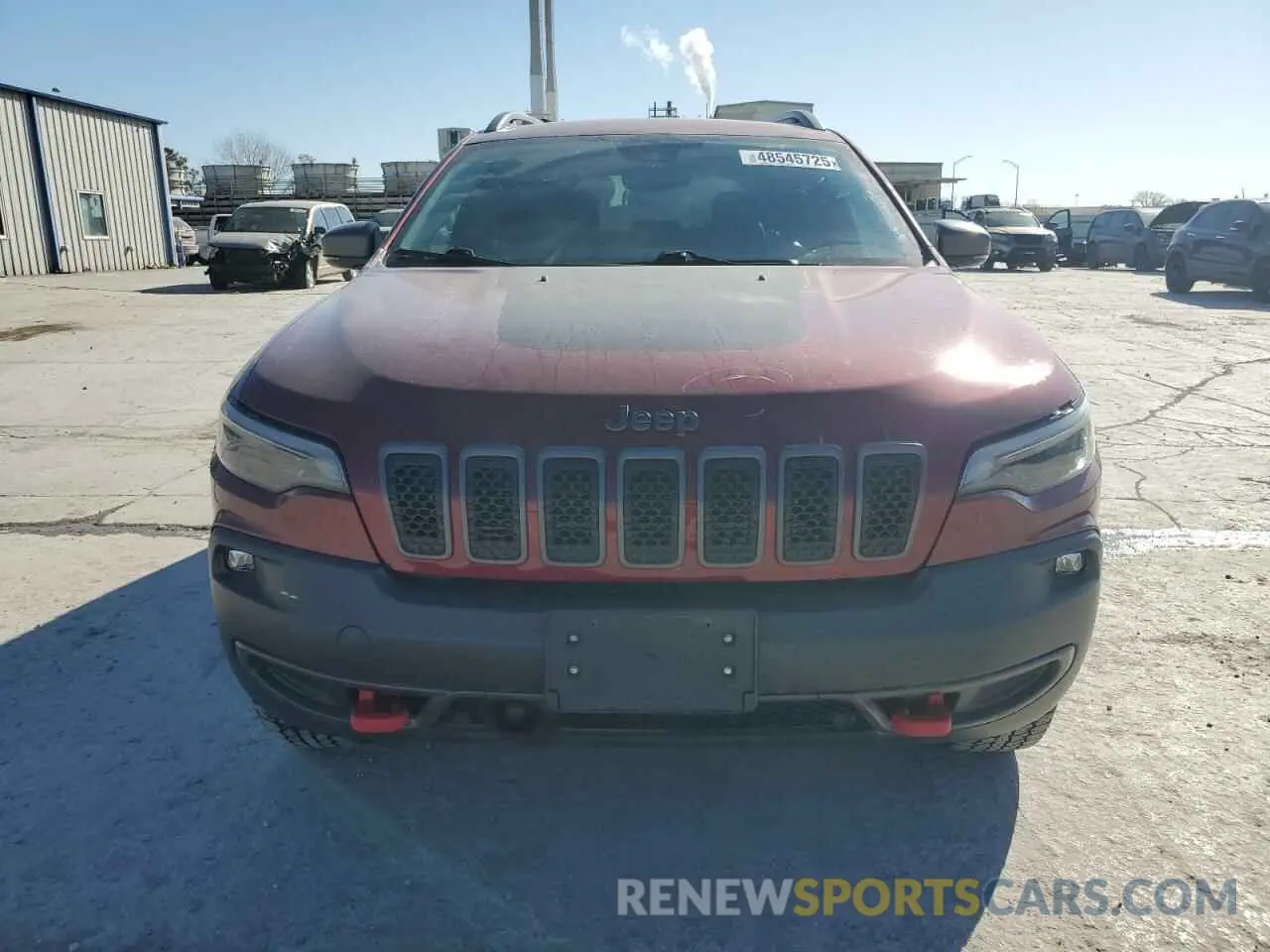 5 fotografías del automóvil dañado 1C4PJMBX7MD139411 JEEP CHEROKEE 2021