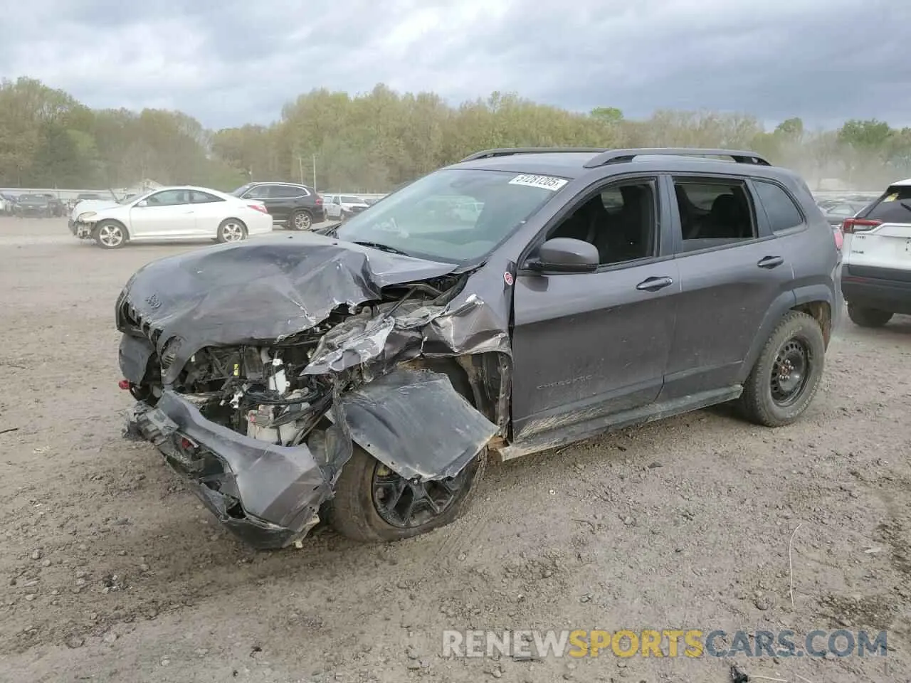 1 fotografías del automóvil dañado 1C4PJMBX7MD215581 JEEP CHEROKEE 2021