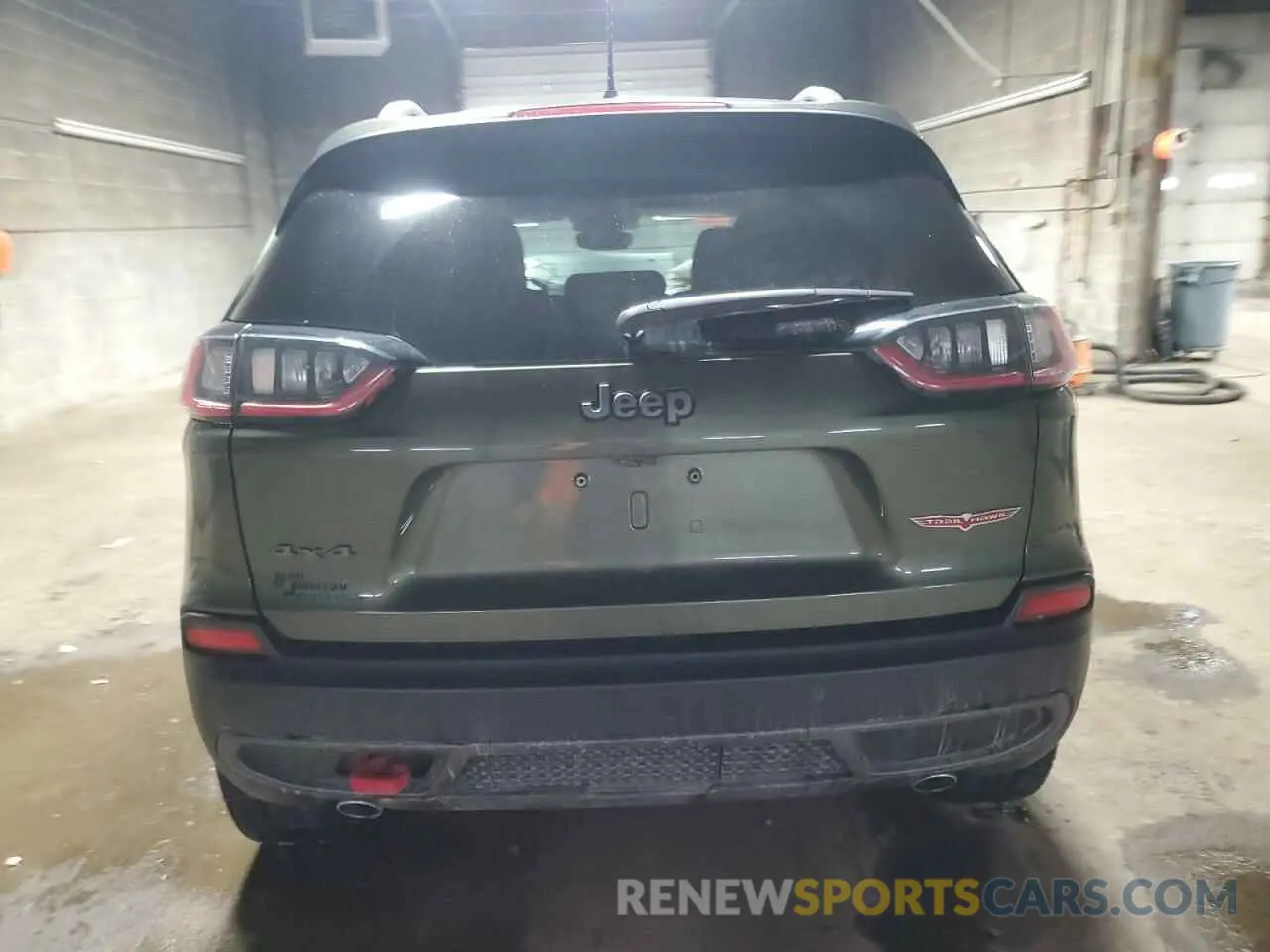 6 fotografías del automóvil dañado 1C4PJMBX8MD222989 JEEP CHEROKEE 2021