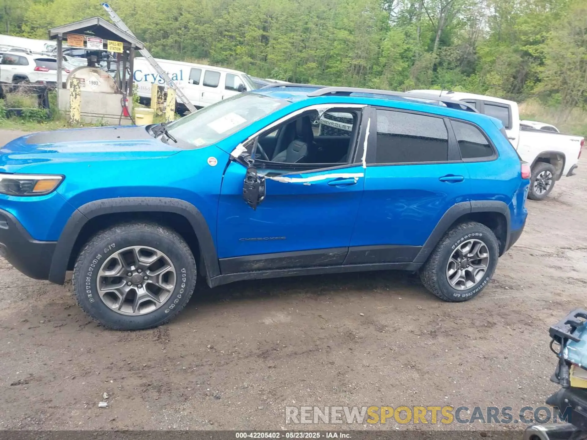 15 fotografías del automóvil dañado 1C4PJMBXXMD173102 JEEP CHEROKEE 2021