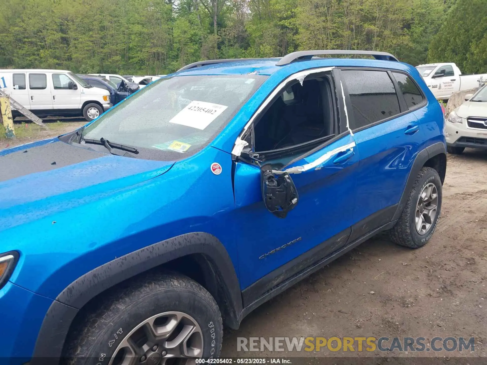 6 fotografías del automóvil dañado 1C4PJMBXXMD173102 JEEP CHEROKEE 2021