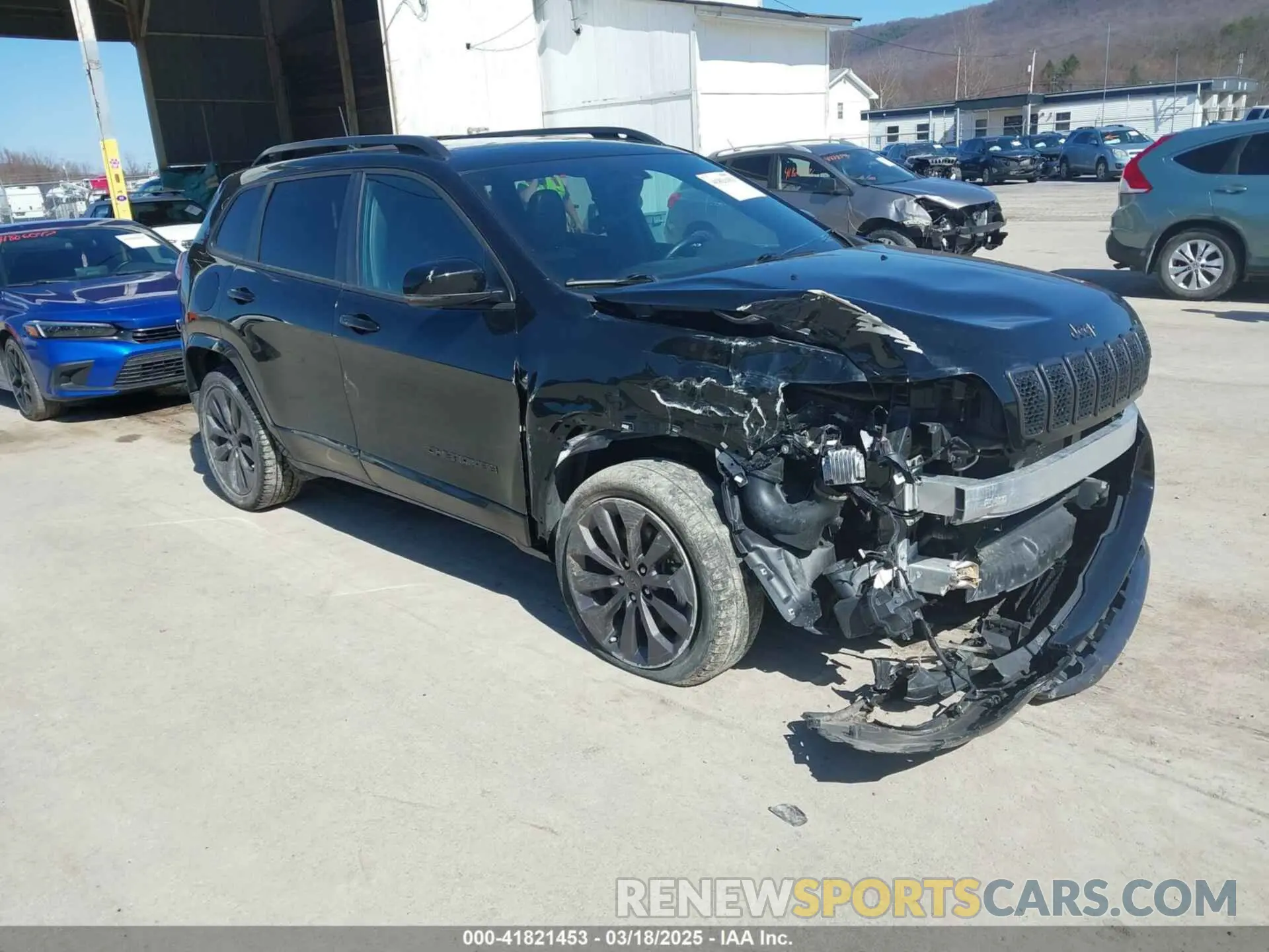 1 fotografías del automóvil dañado 1C4PJMDN5MD156607 JEEP CHEROKEE 2021