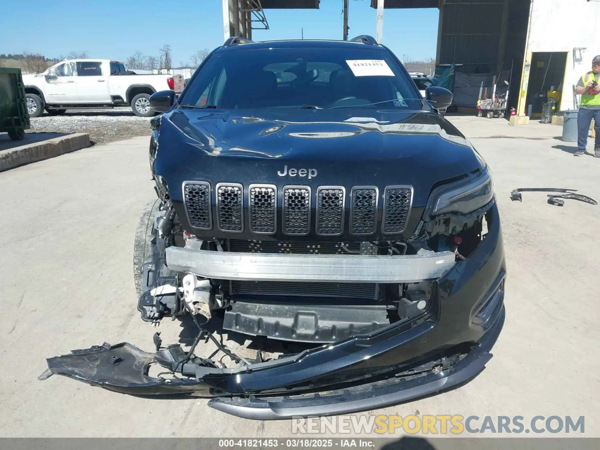 13 fotografías del automóvil dañado 1C4PJMDN5MD156607 JEEP CHEROKEE 2021