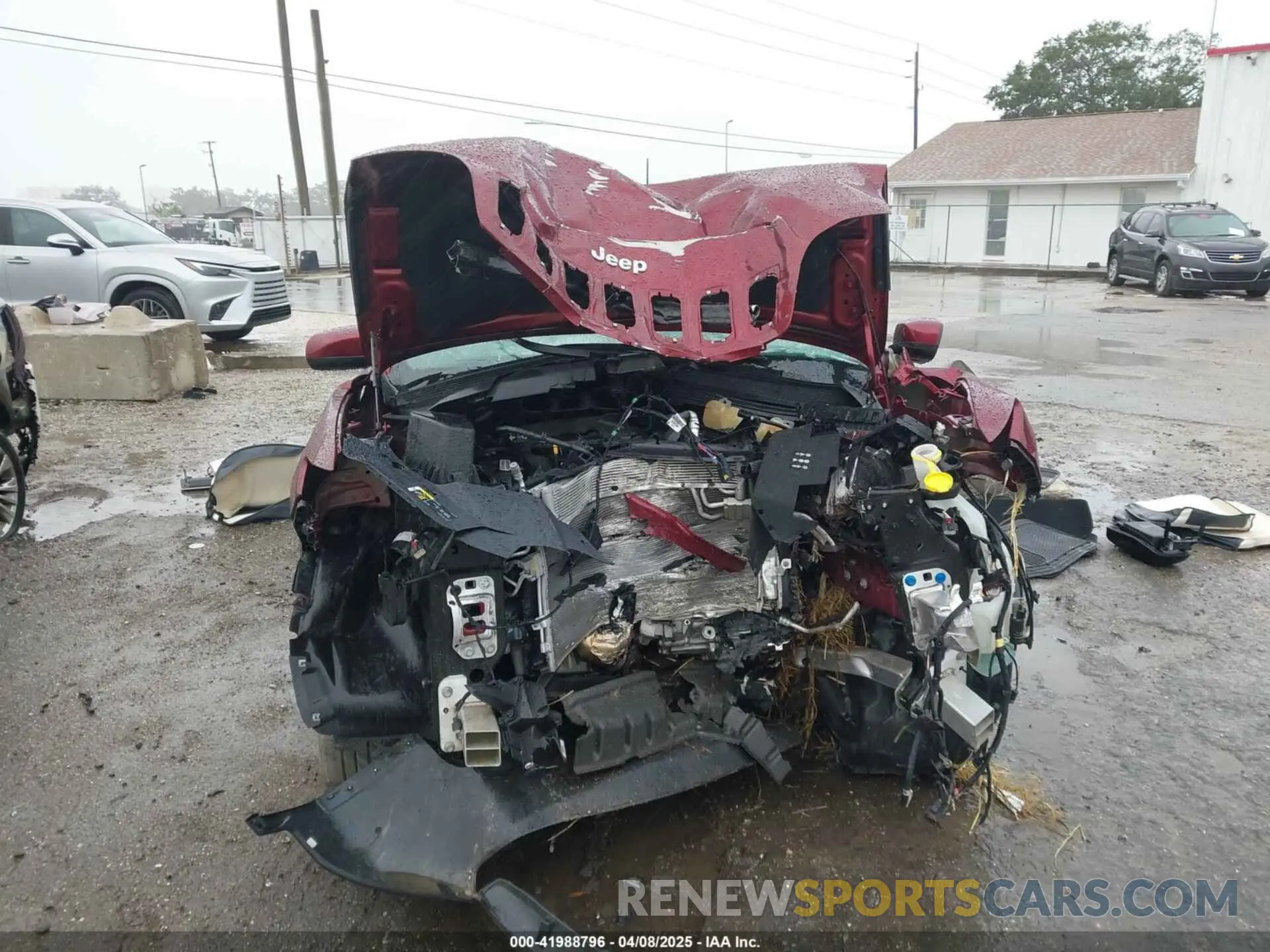 12 fotografías del automóvil dañado 1C4PJMDX0MD206525 JEEP CHEROKEE 2021