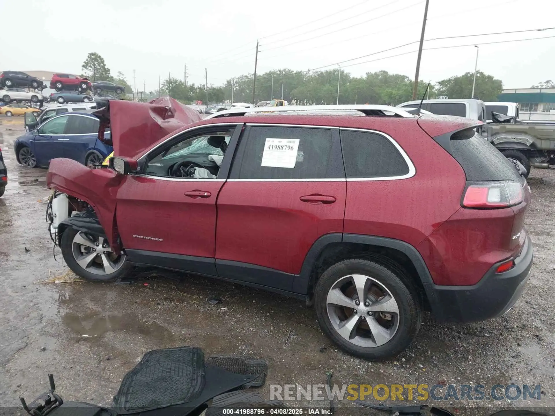 14 fotografías del automóvil dañado 1C4PJMDX0MD206525 JEEP CHEROKEE 2021