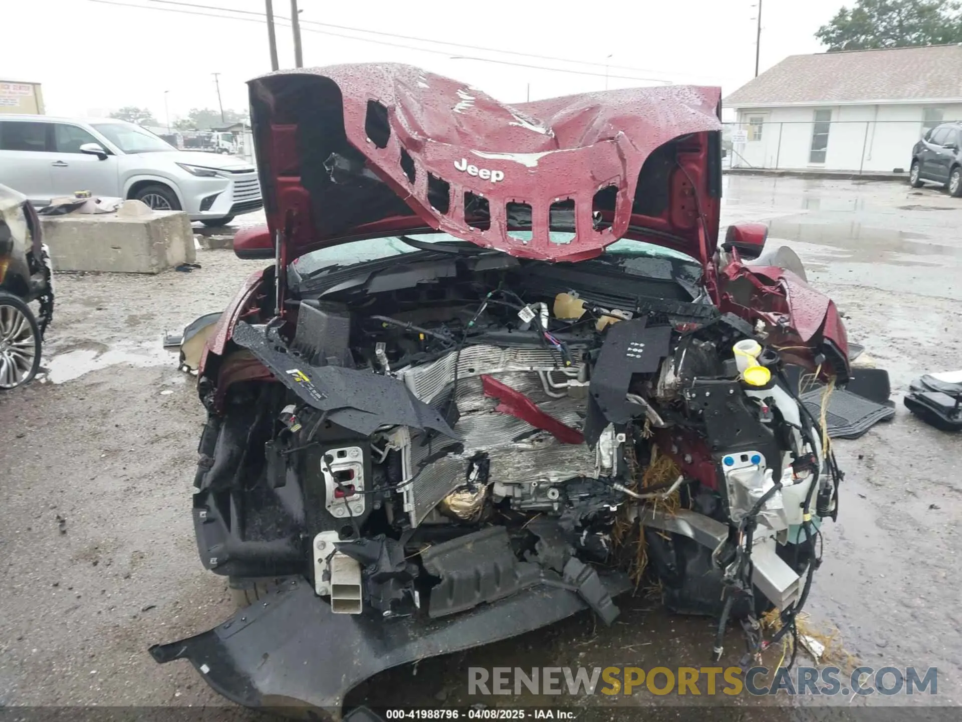 6 fotografías del automóvil dañado 1C4PJMDX0MD206525 JEEP CHEROKEE 2021