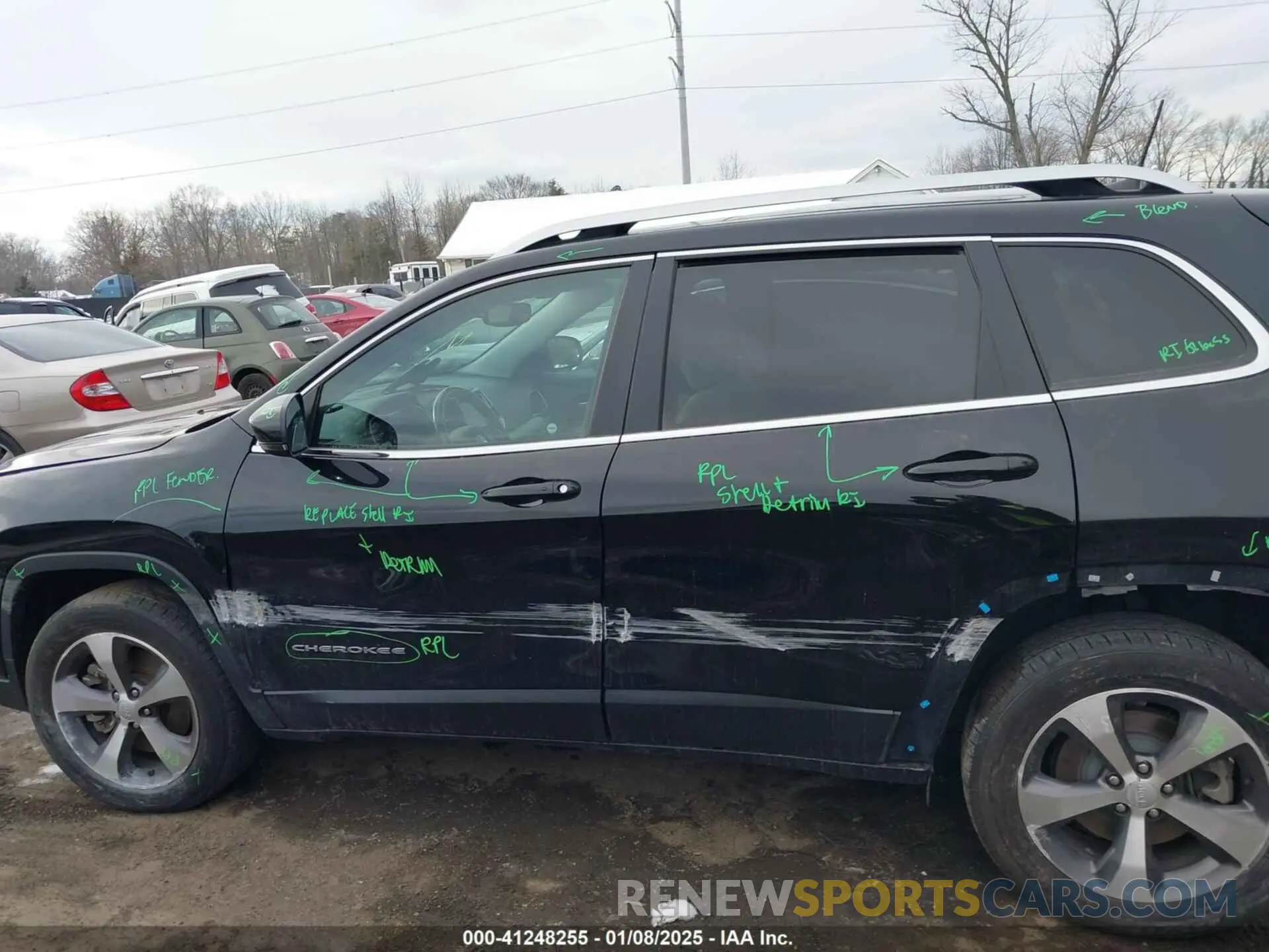 14 fotografías del automóvil dañado 1C4PJMDX8MD108052 JEEP CHEROKEE 2021