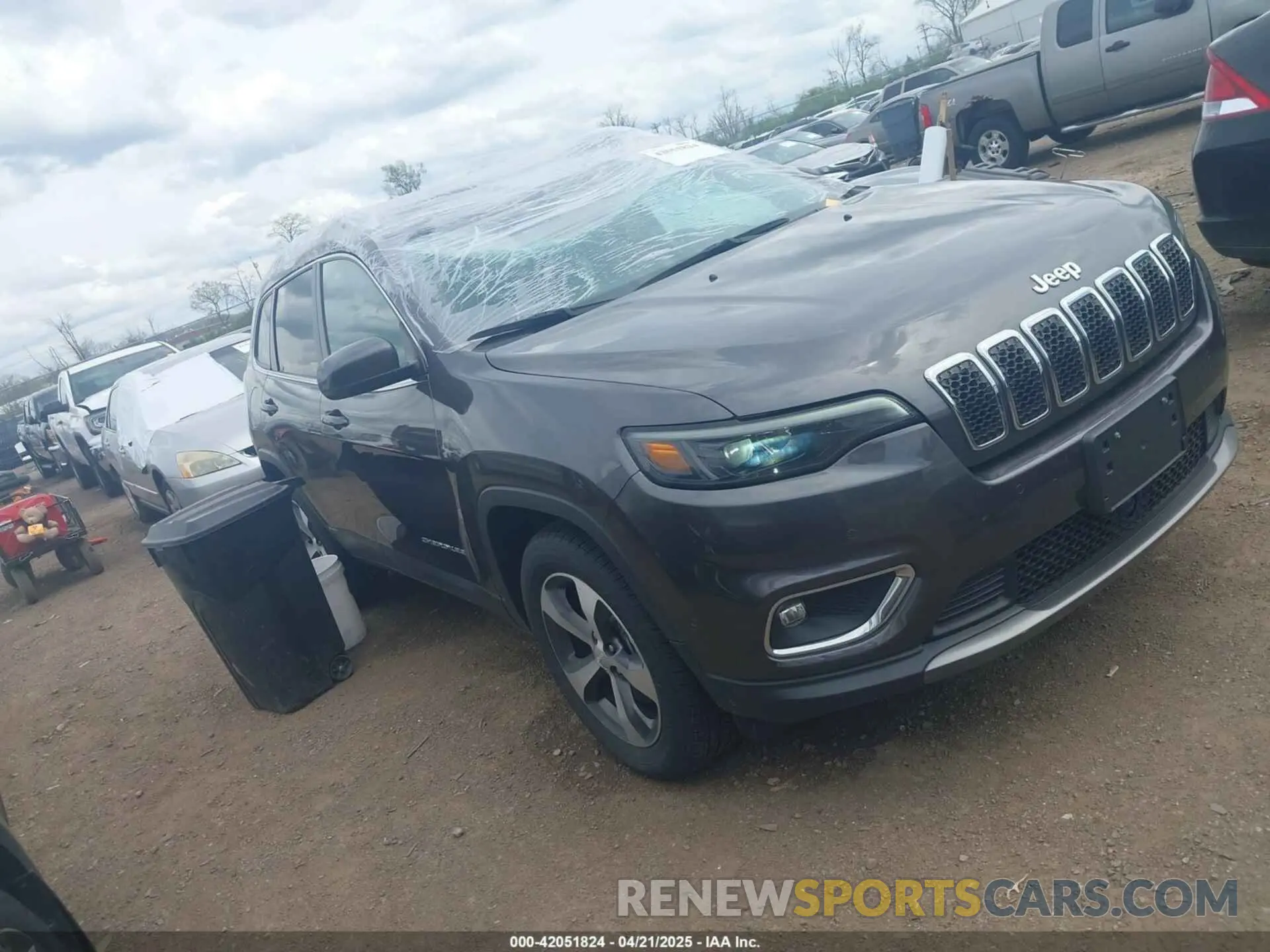 1 fotografías del automóvil dañado 1C4PJMDX8MD212475 JEEP CHEROKEE 2021