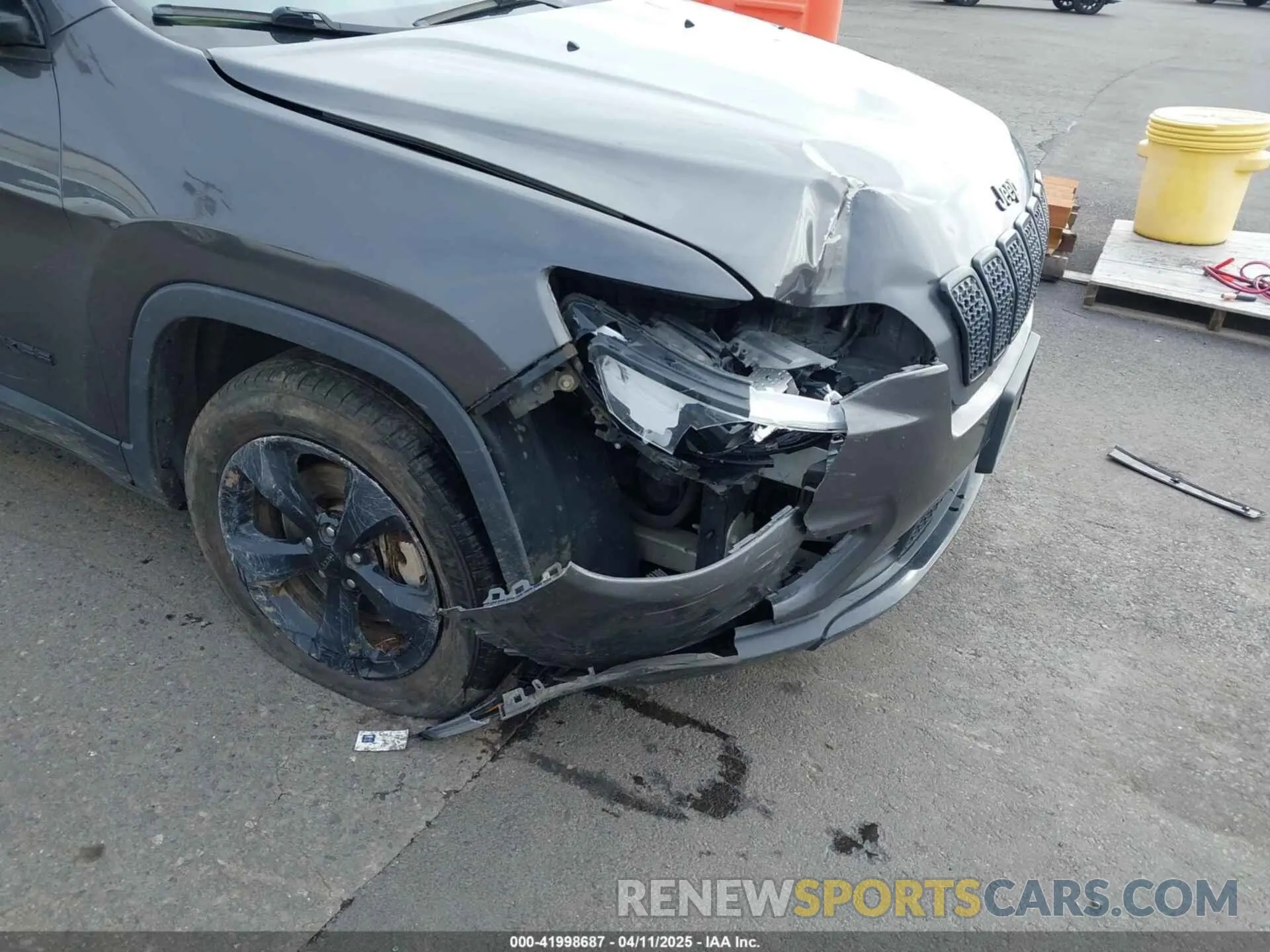 6 fotografías del automóvil dañado 1C4PJMLB9MD140076 JEEP CHEROKEE 2021