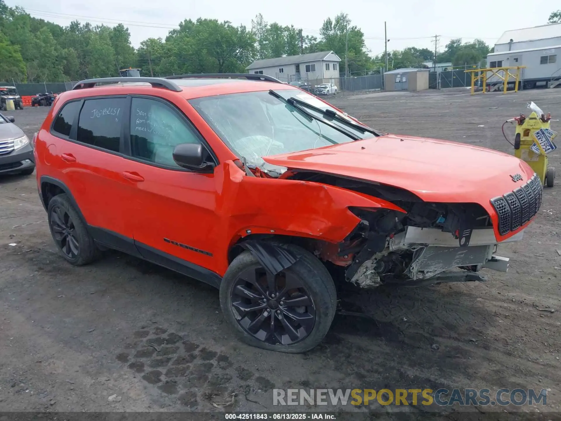 1 fotografías del automóvil dañado 1C4PJMMX0MD156726 JEEP CHEROKEE 2021