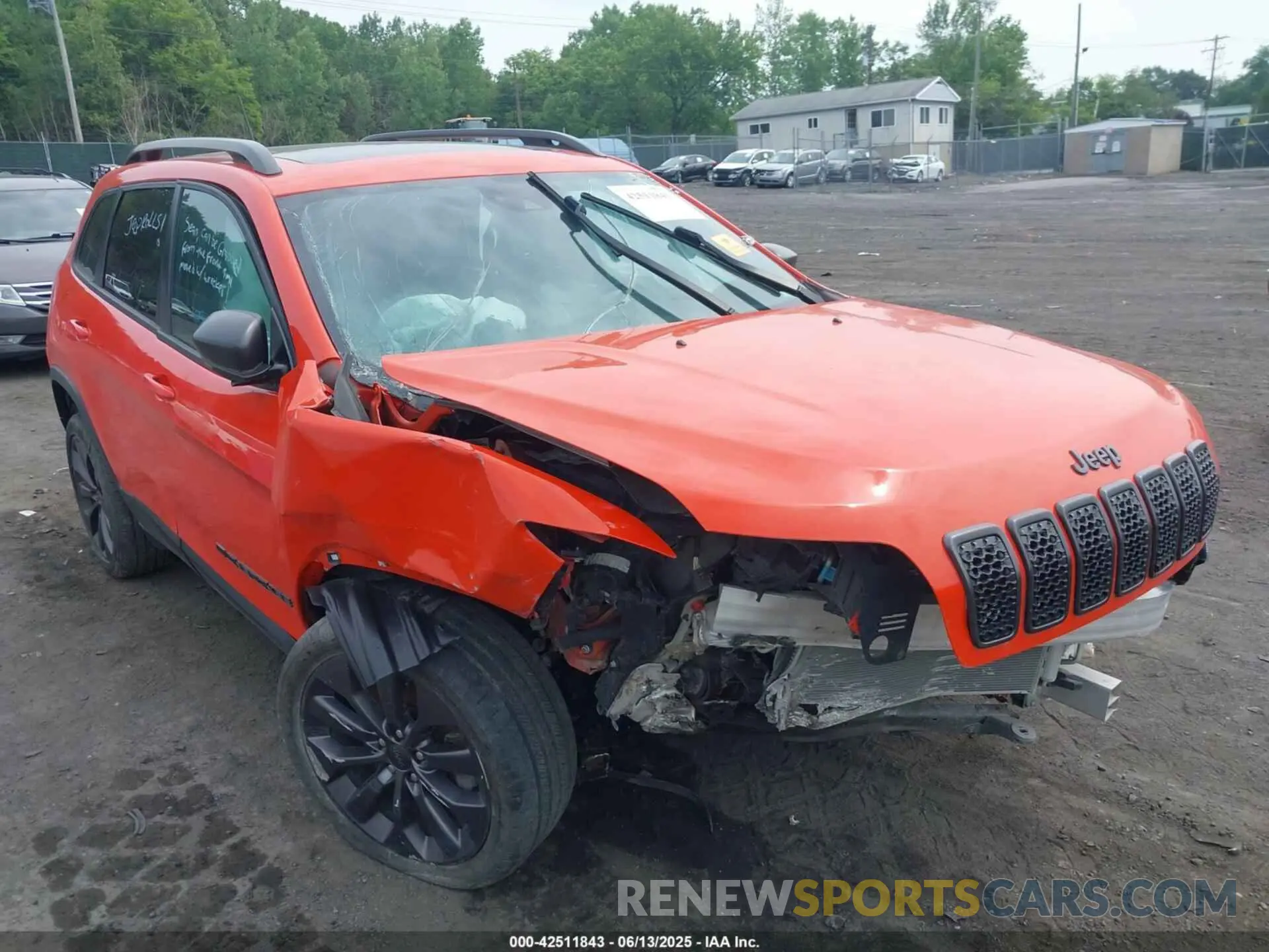 6 fotografías del automóvil dañado 1C4PJMMX0MD156726 JEEP CHEROKEE 2021