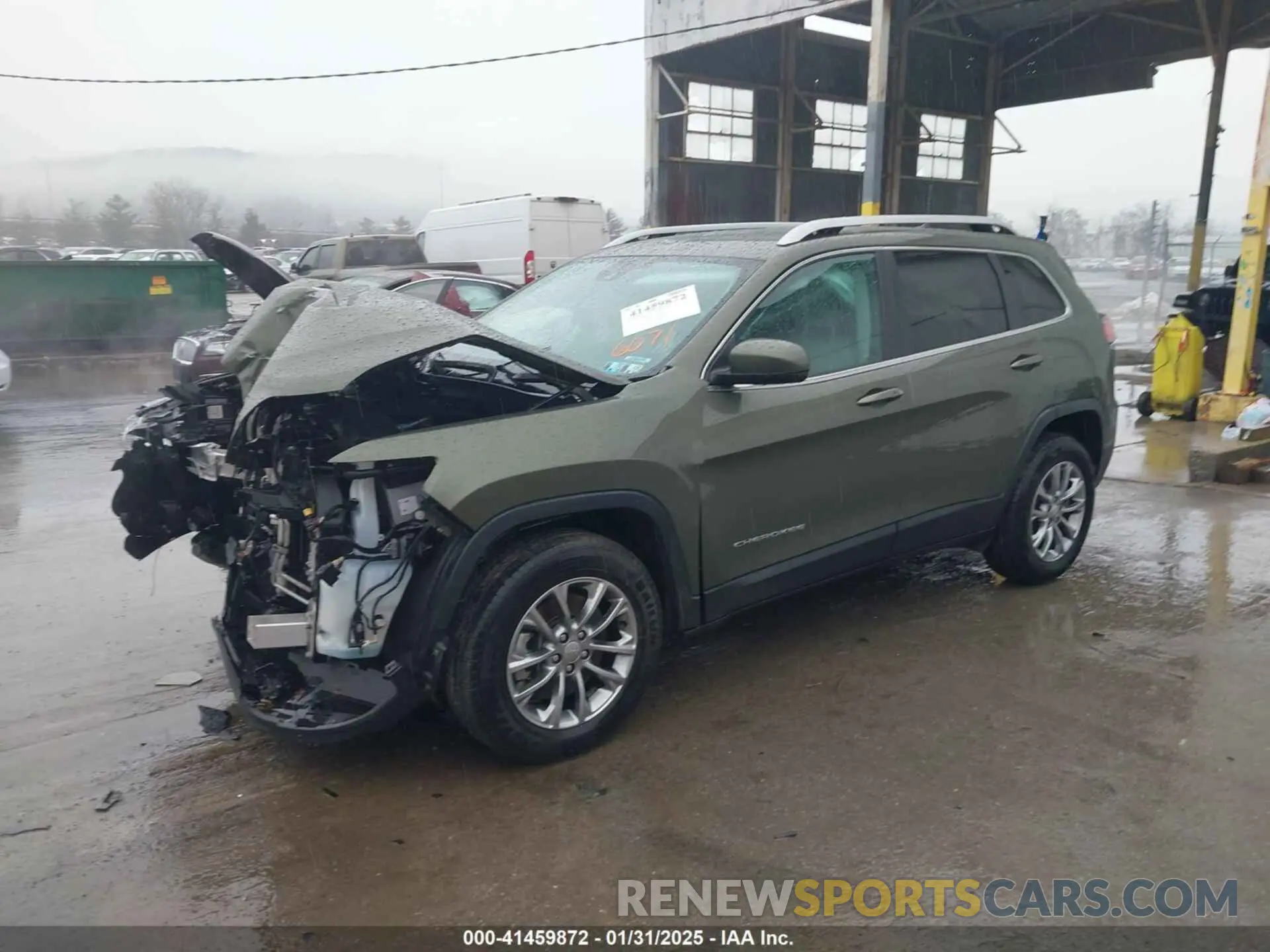 2 fotografías del automóvil dañado 1C4PJMMX2MD106071 JEEP CHEROKEE 2021