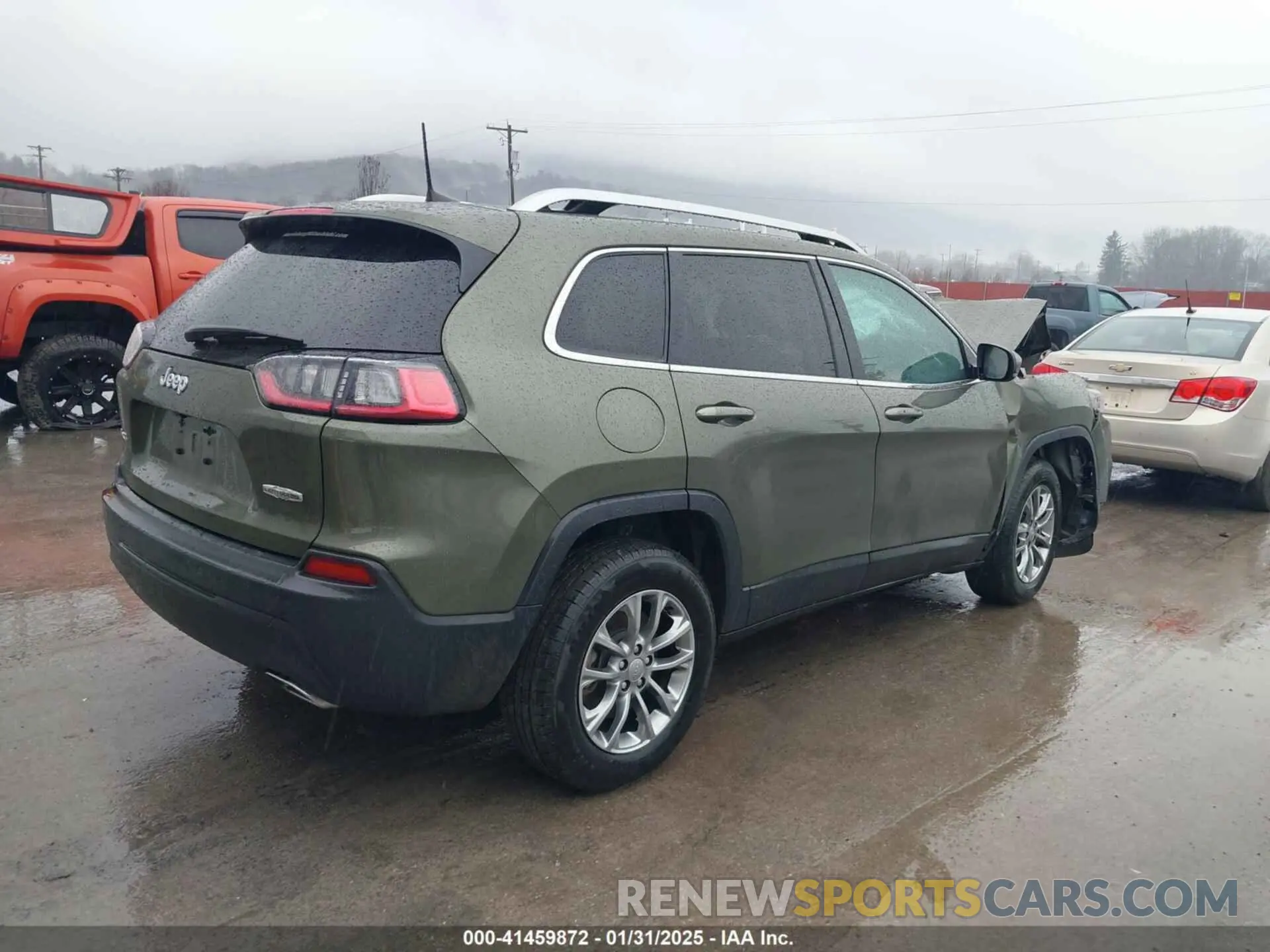 4 fotografías del automóvil dañado 1C4PJMMX2MD106071 JEEP CHEROKEE 2021