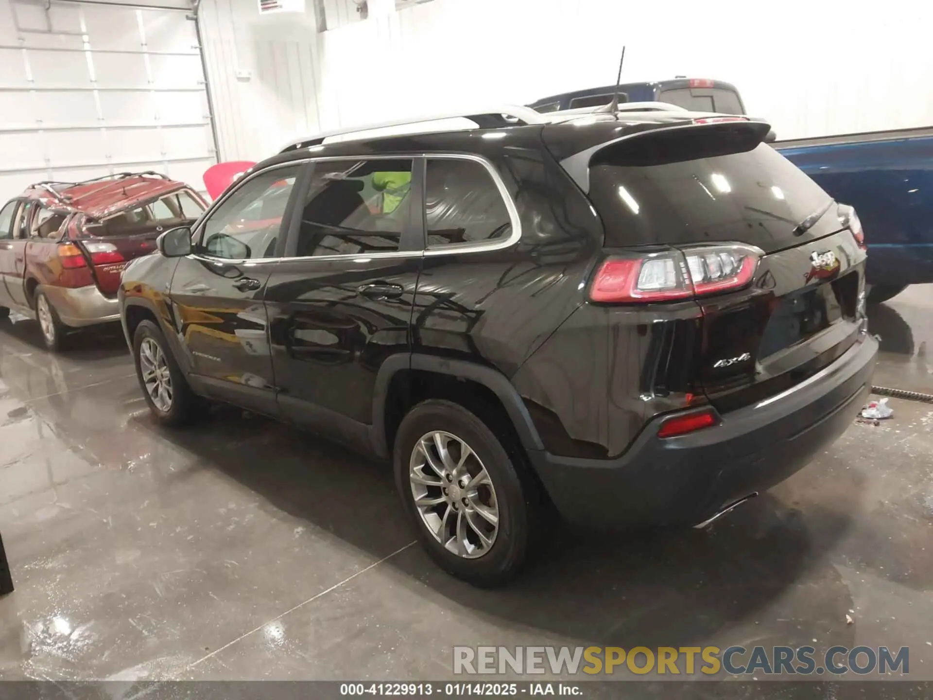 3 fotografías del automóvil dañado 1C4PJMMX2MD107902 JEEP CHEROKEE 2021