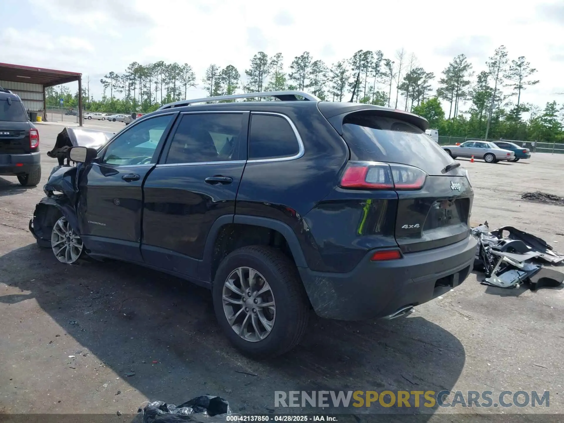 3 fotografías del automóvil dañado 1C4PJMMX3MD167896 JEEP CHEROKEE 2021
