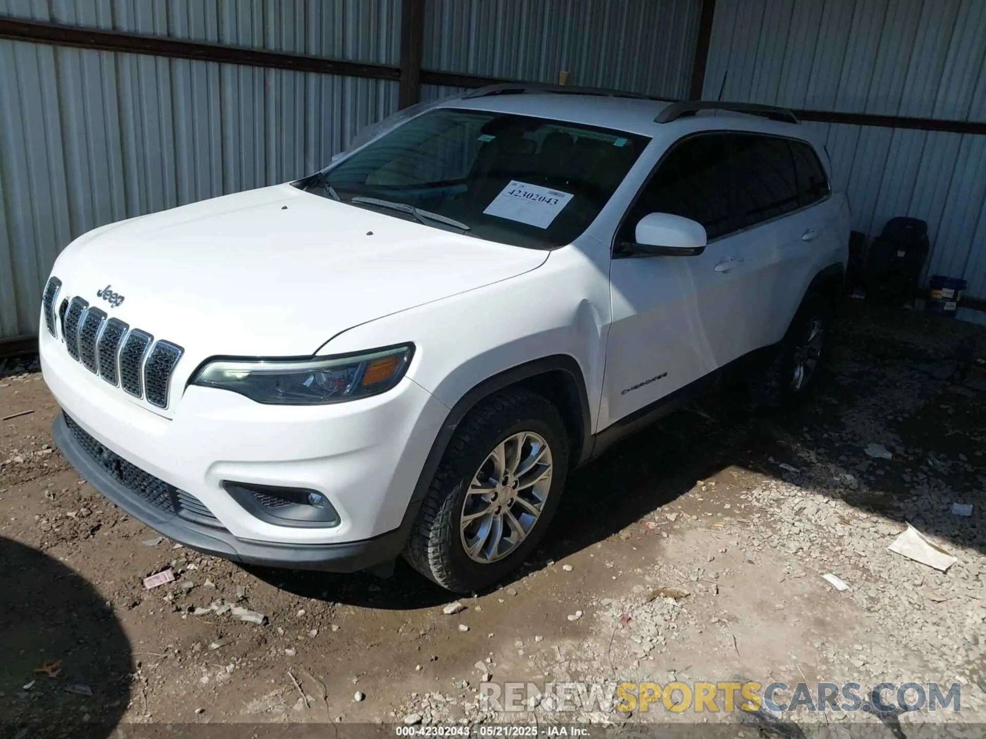 2 fotografías del automóvil dañado 1C4PJMMX4MD245019 JEEP CHEROKEE 2021