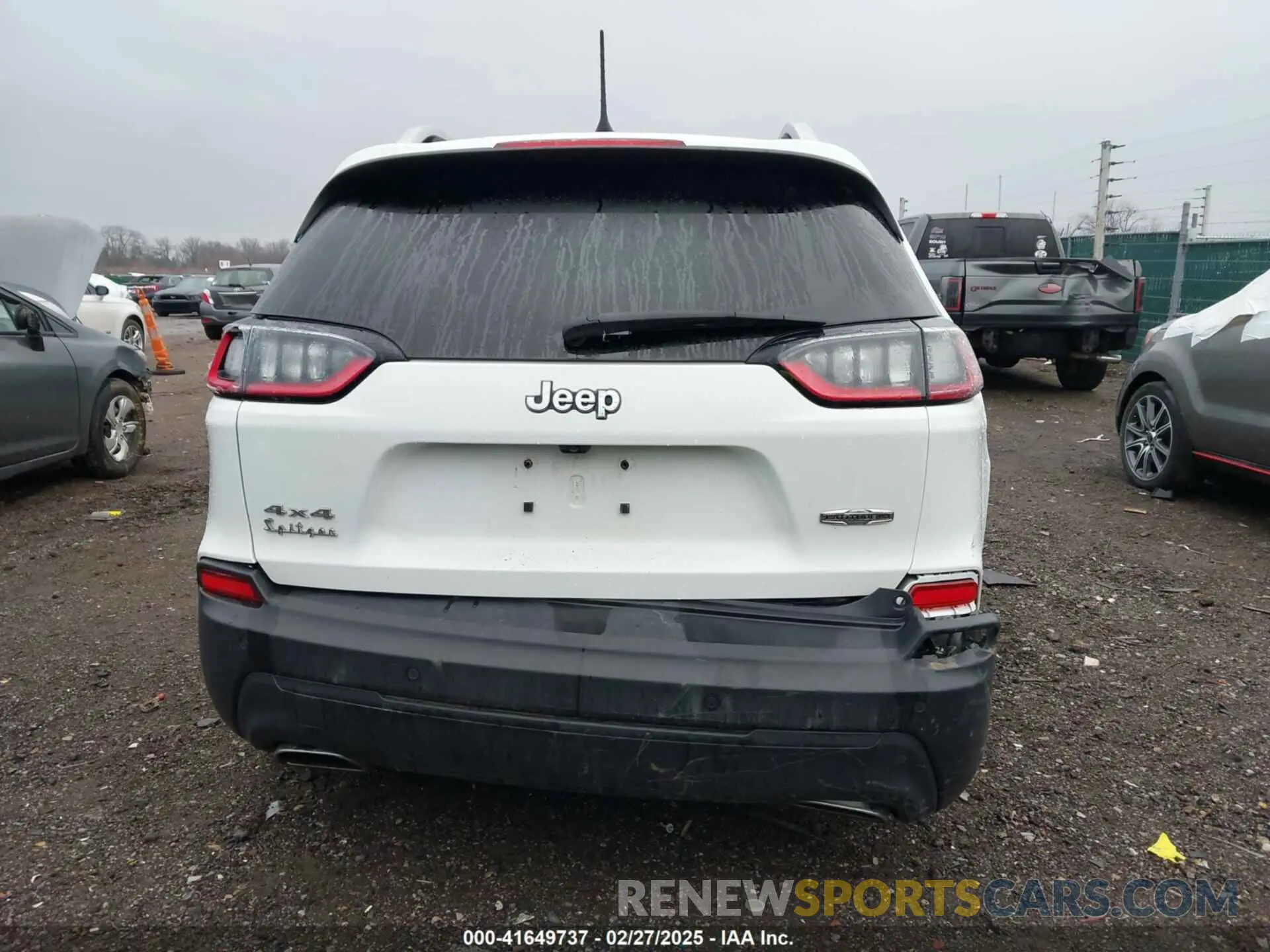 16 fotografías del automóvil dañado 1C4PJMMX5MD133846 JEEP CHEROKEE 2021