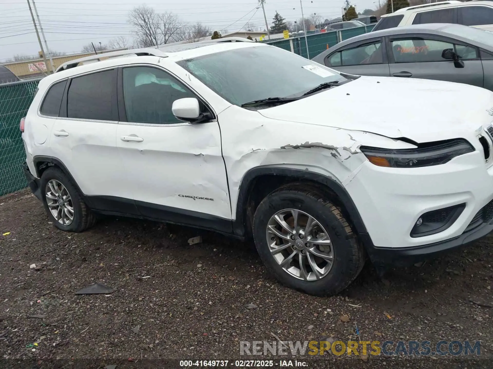 6 fotografías del automóvil dañado 1C4PJMMX5MD133846 JEEP CHEROKEE 2021