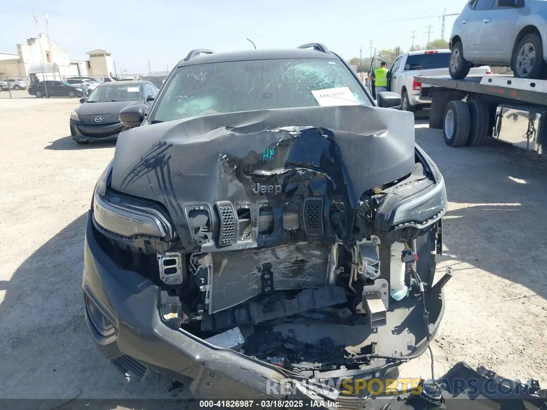 13 fotografías del automóvil dañado 1C4PJMMX8MD181406 JEEP CHEROKEE 2021