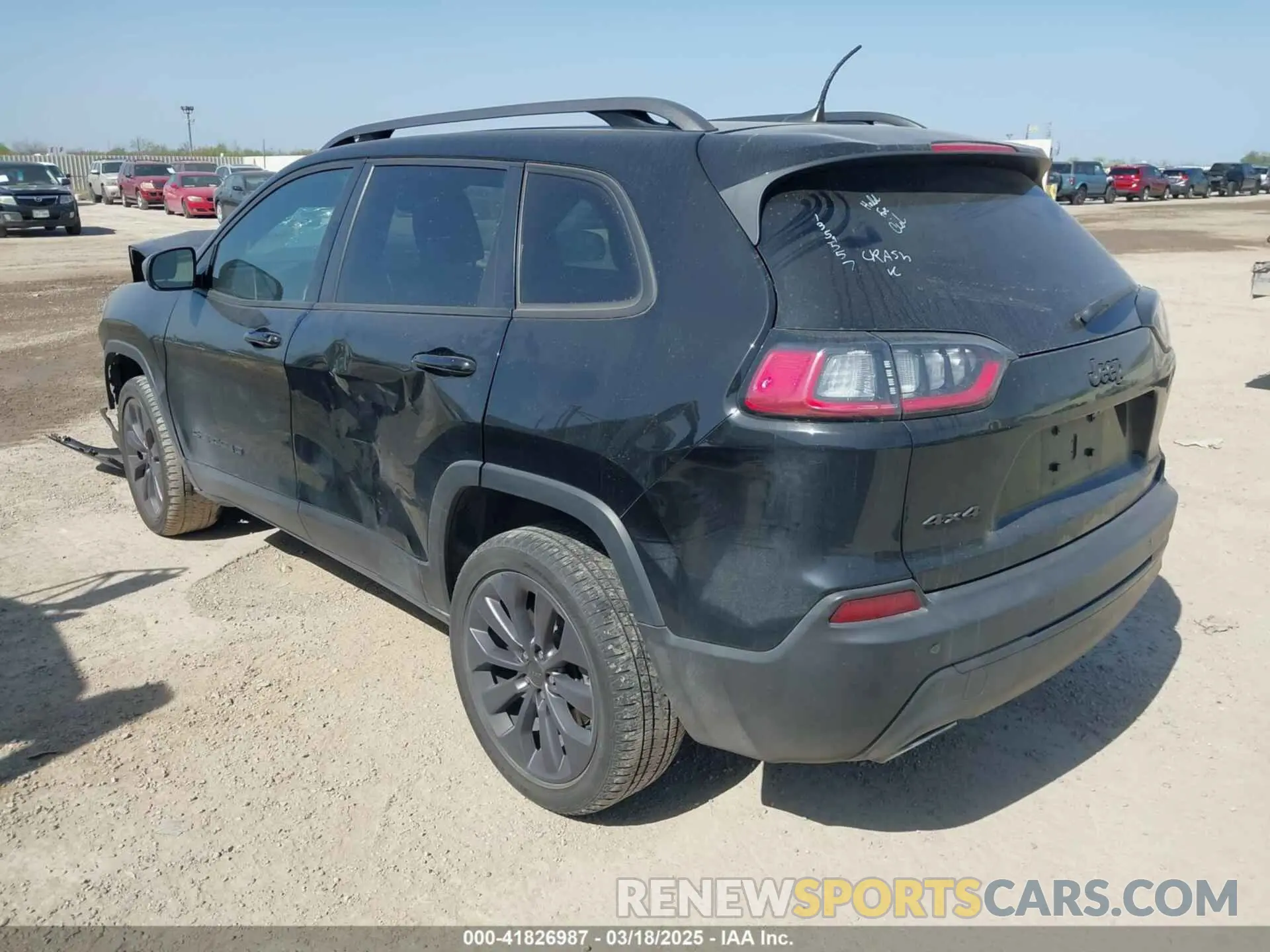 3 fotografías del automóvil dañado 1C4PJMMX8MD181406 JEEP CHEROKEE 2021