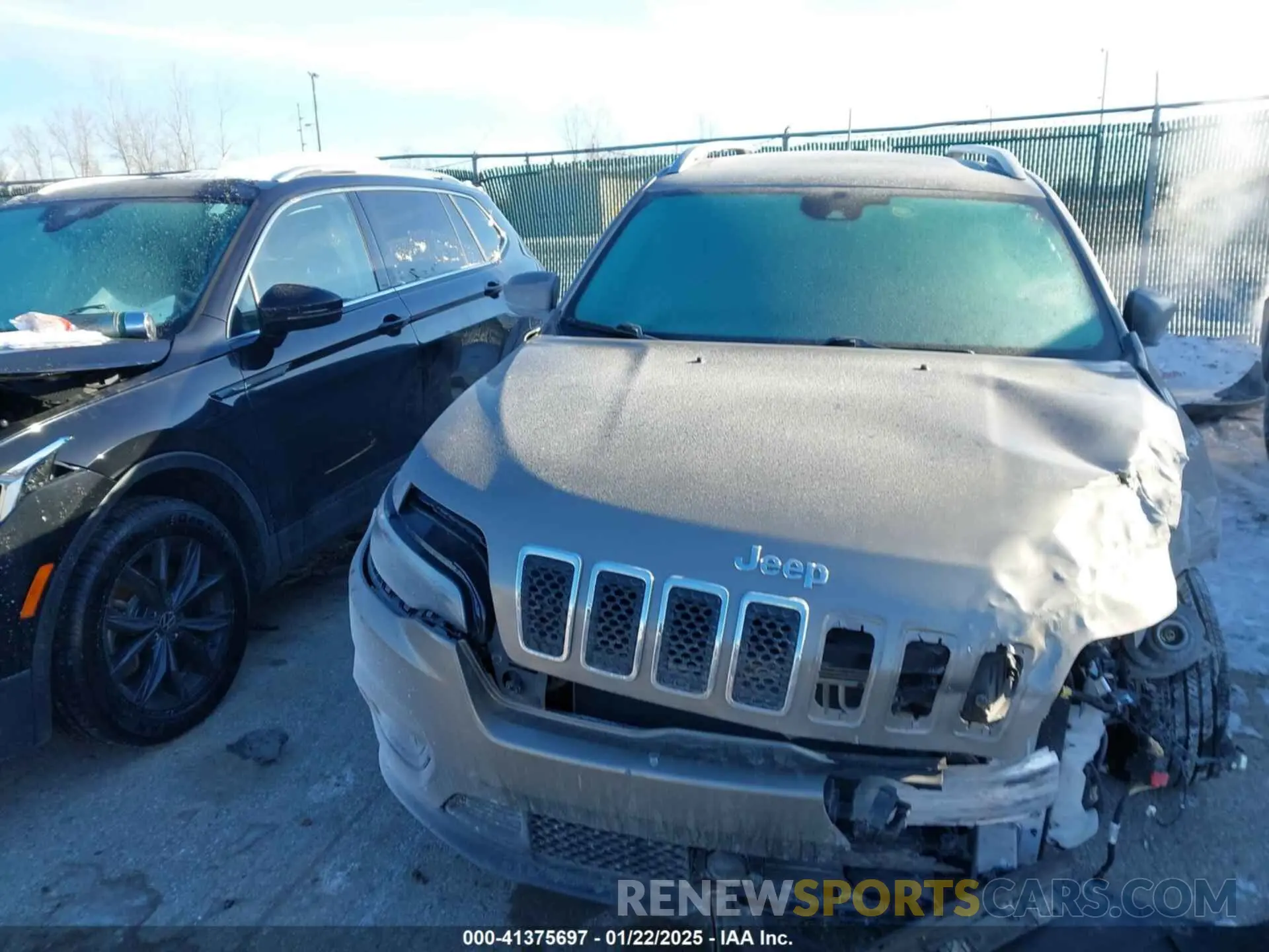 12 fotografías del automóvil dañado 1C4PJMMX9MD105662 JEEP CHEROKEE 2021