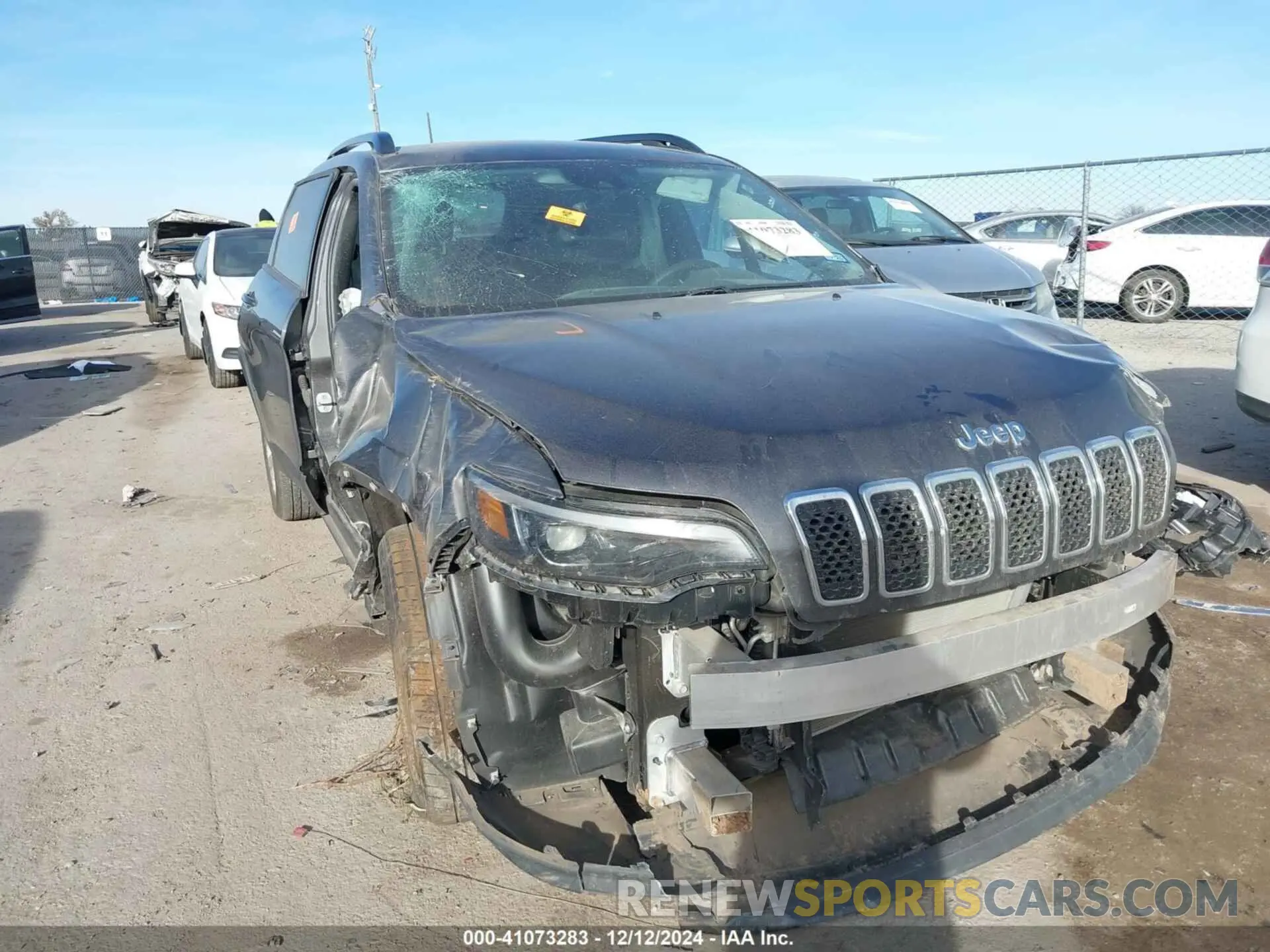 1 fotografías del automóvil dañado 1C4PJLMX6ND535323 JEEP CHEROKEE 2022