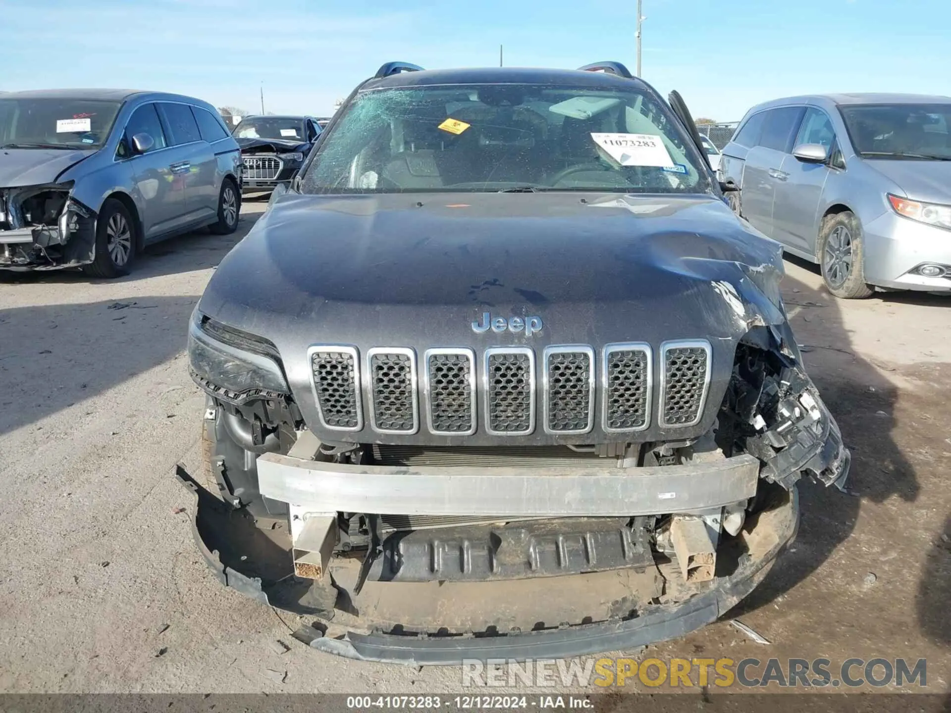 12 fotografías del automóvil dañado 1C4PJLMX6ND535323 JEEP CHEROKEE 2022