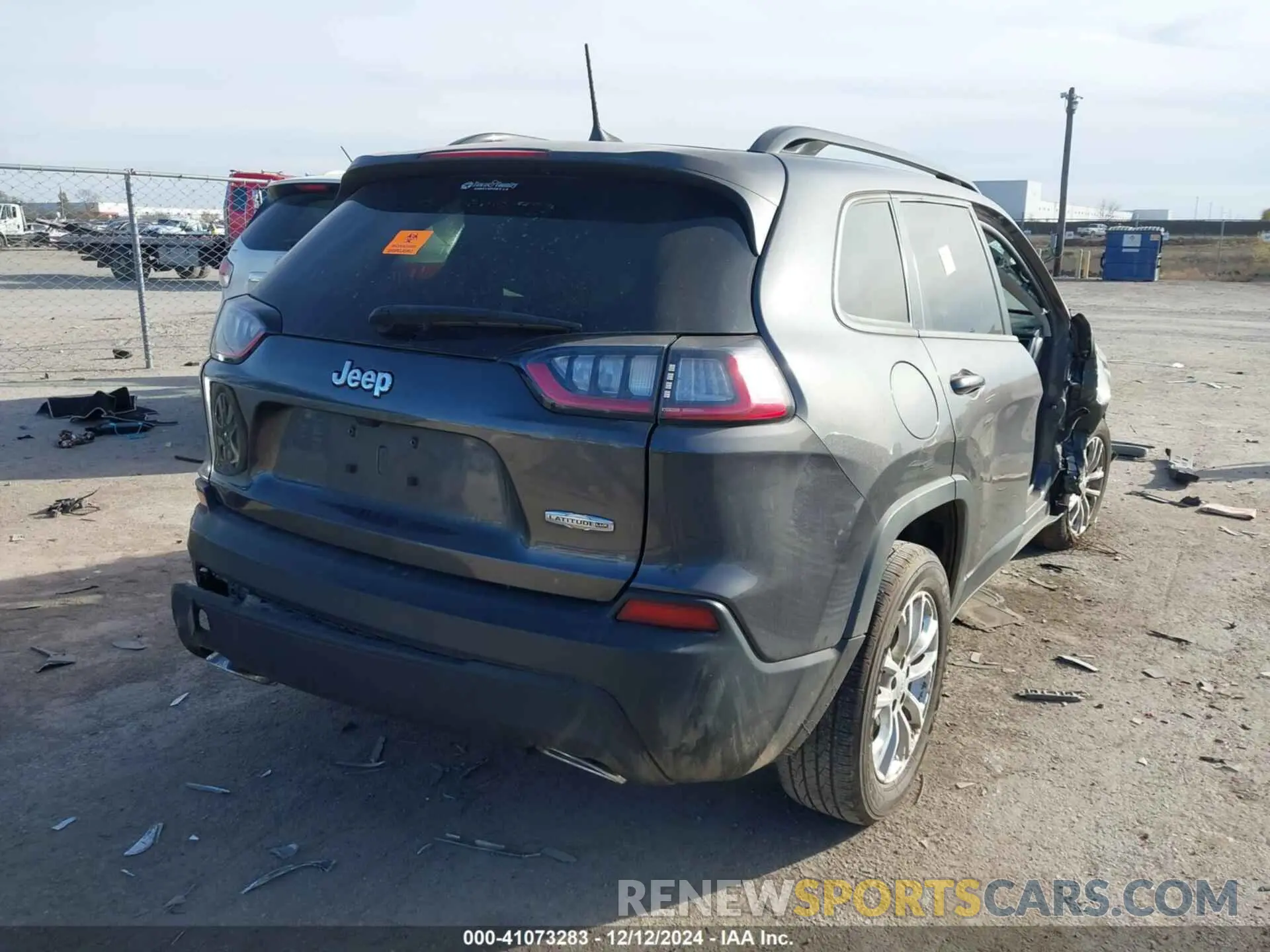 4 fotografías del automóvil dañado 1C4PJLMX6ND535323 JEEP CHEROKEE 2022