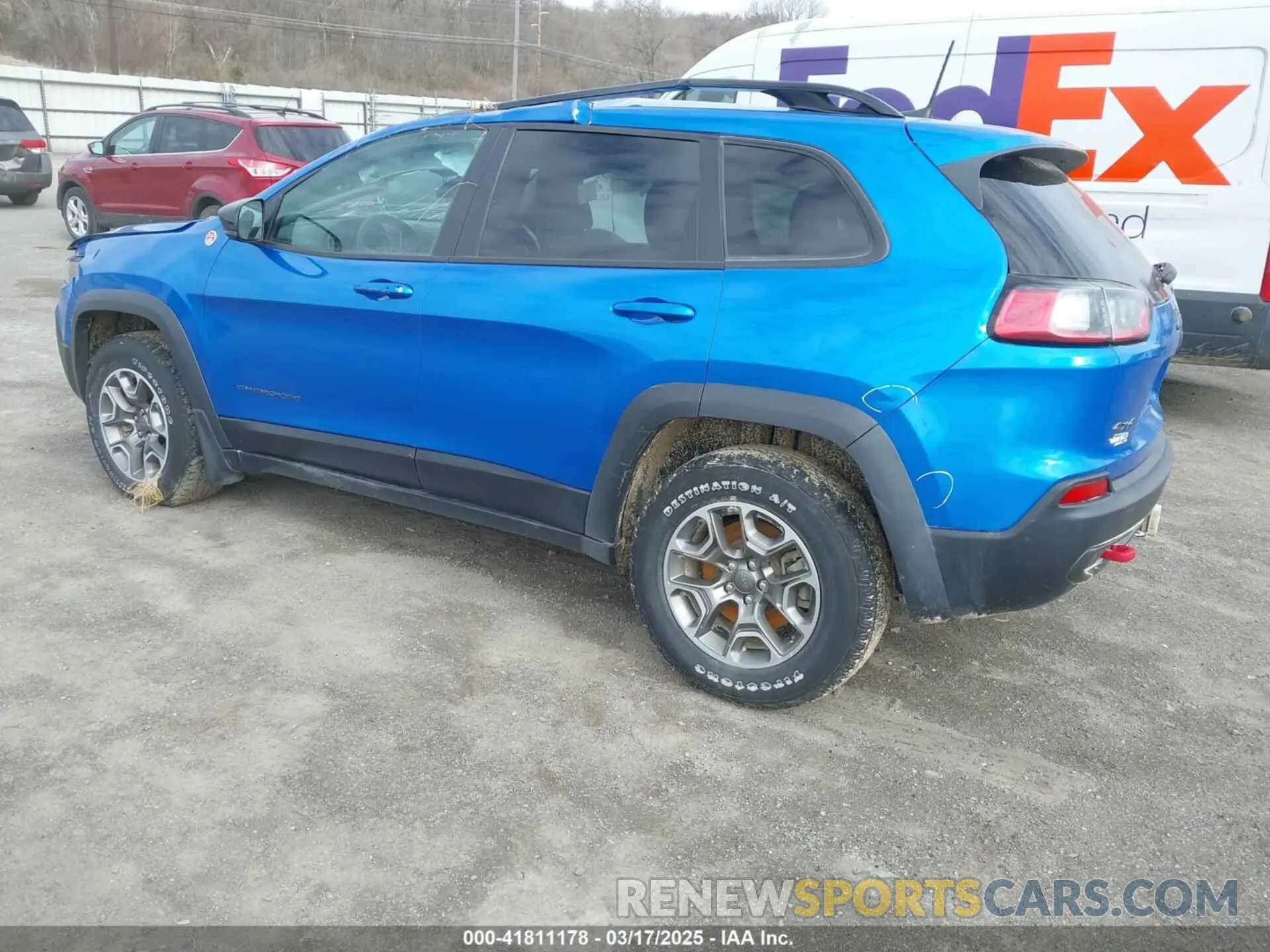 3 fotografías del automóvil dañado 1C4PJMBX1ND539319 JEEP CHEROKEE 2022